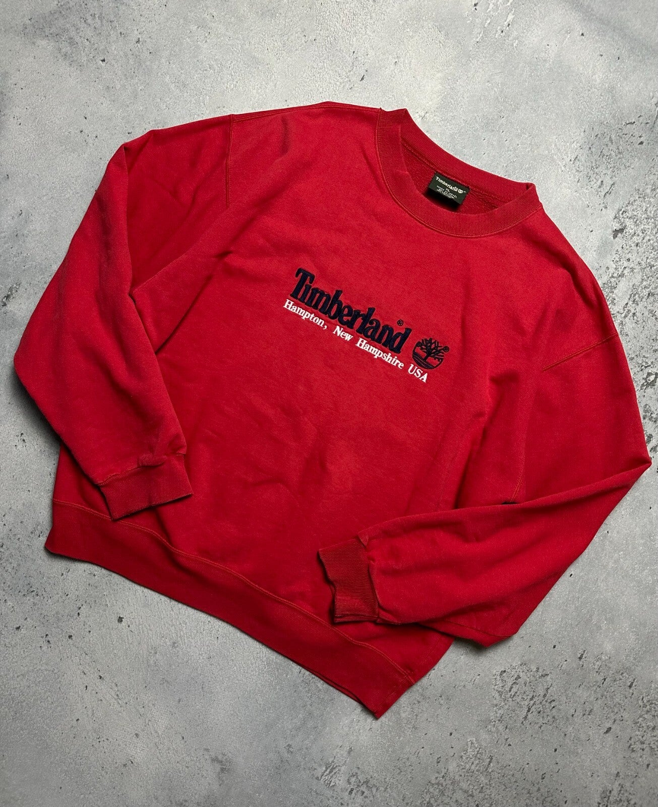 Vintage Y2K Timberland Hampton New Hampshire USA Sweatshirt