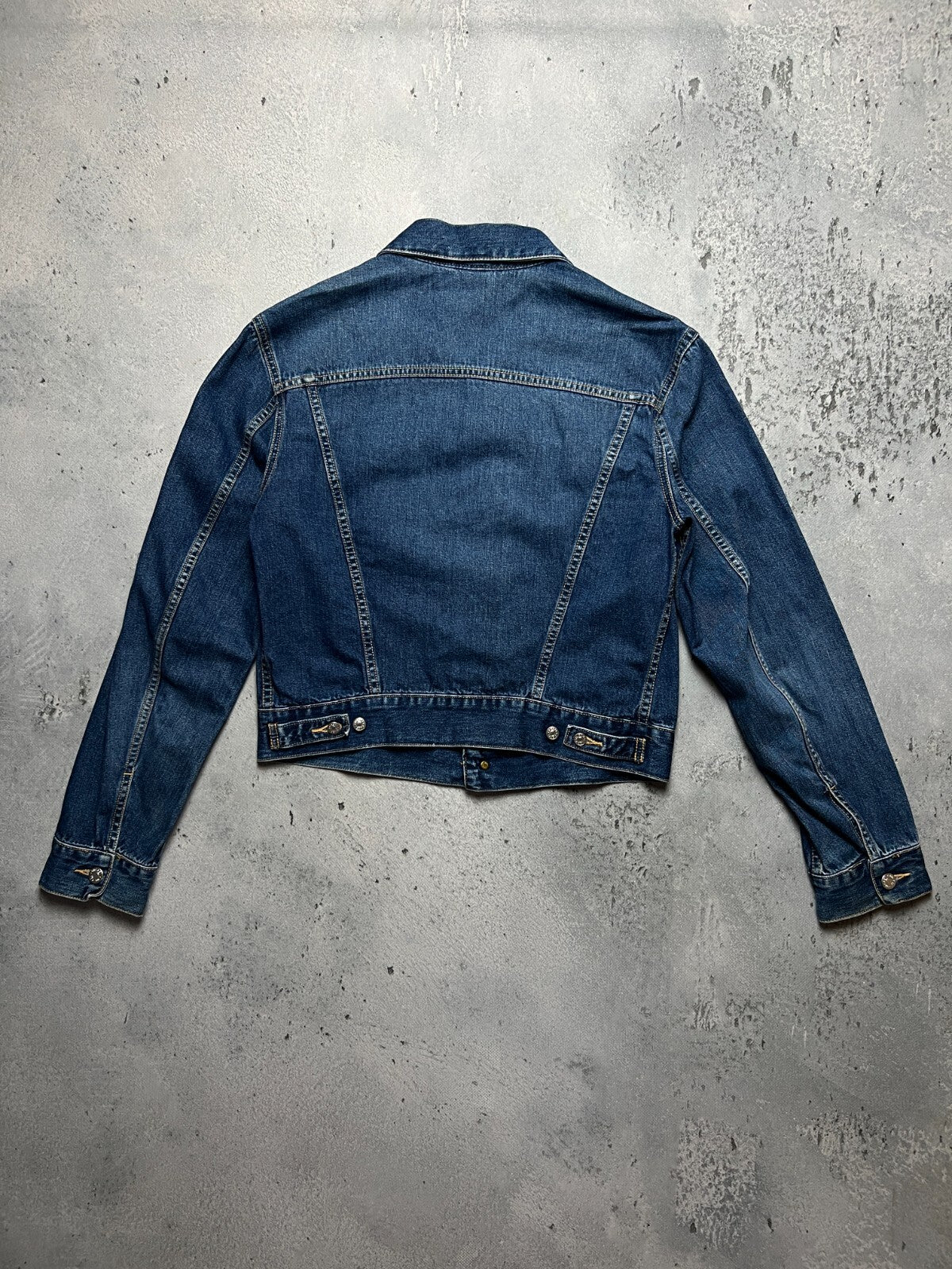 Diesel Vintage Faded Cropped Western Denim Jacket USA y2k 90