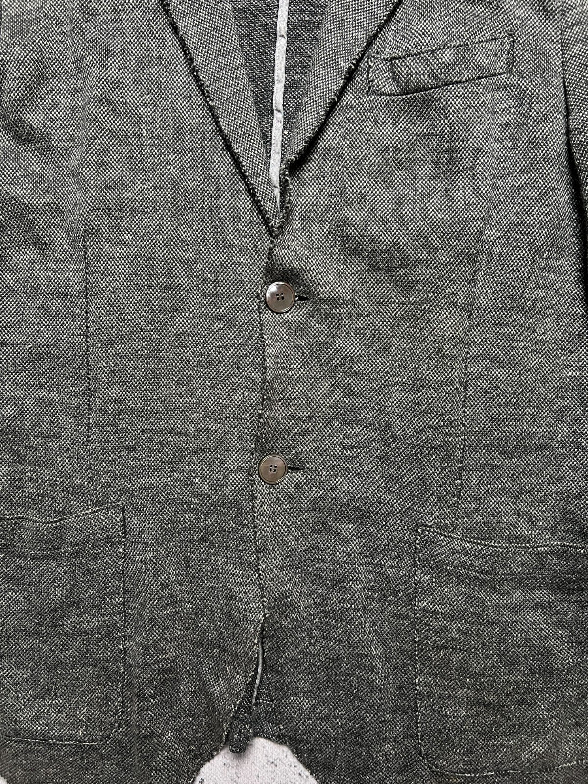 Harris Wharf London Rare Herringbone Linen Cotton Lux Blazer