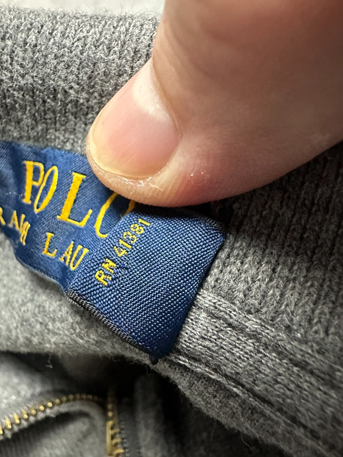 Vintage Polo Ralph Lauren Half Zip 1/4 90s Knitwear y2k 00s