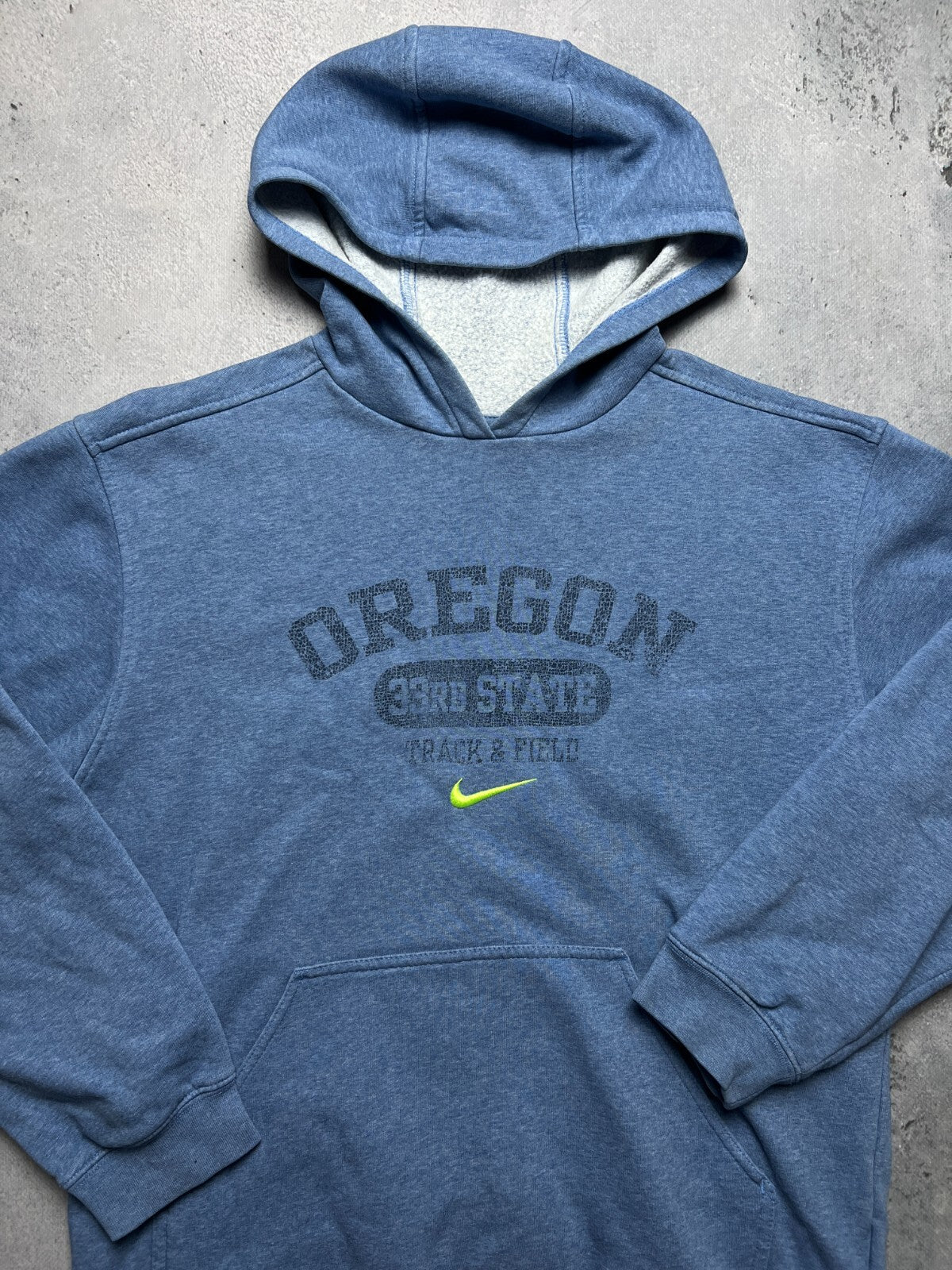 Hoodie Nike Vintage center logo swoosh hype fit Travis Style