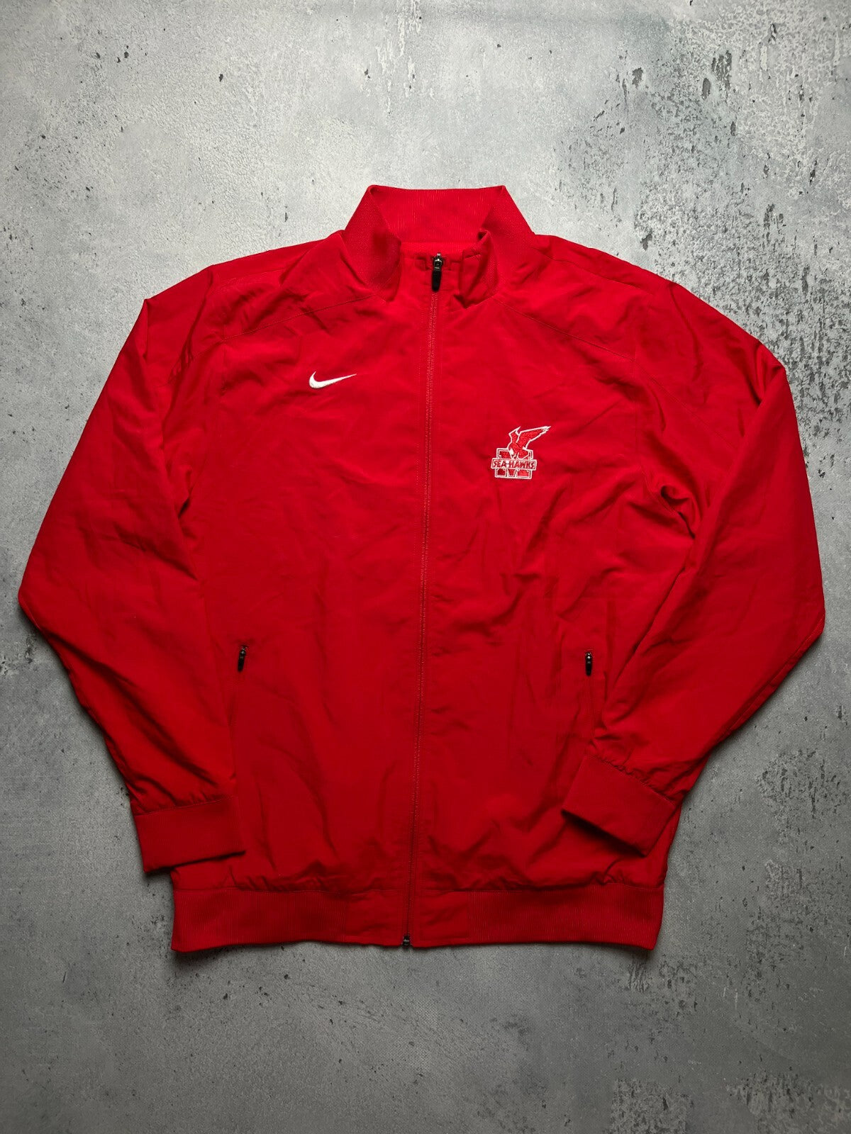 Nike Seattle Seahawks Light Track Jacket Windbreaker y2k USA