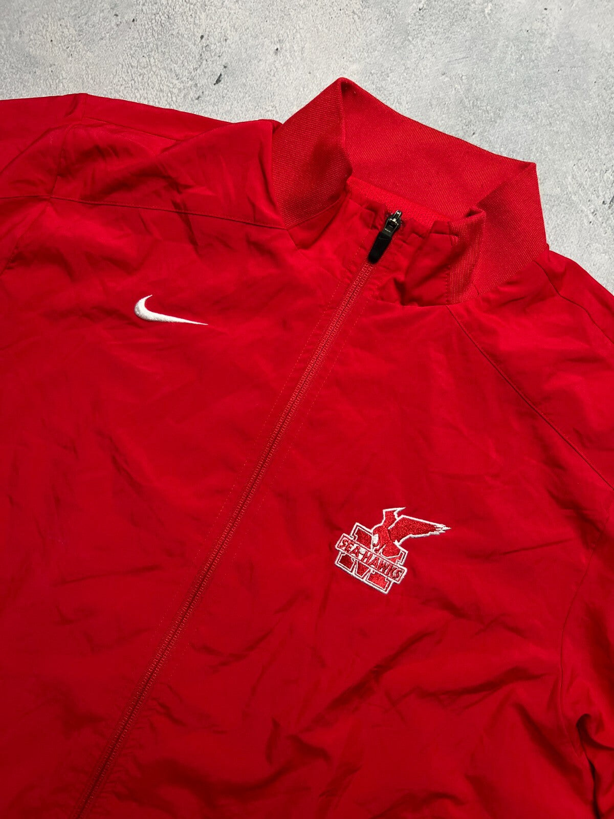 Nike Seattle Seahawks Light Track Jacket Windbreaker y2k USA