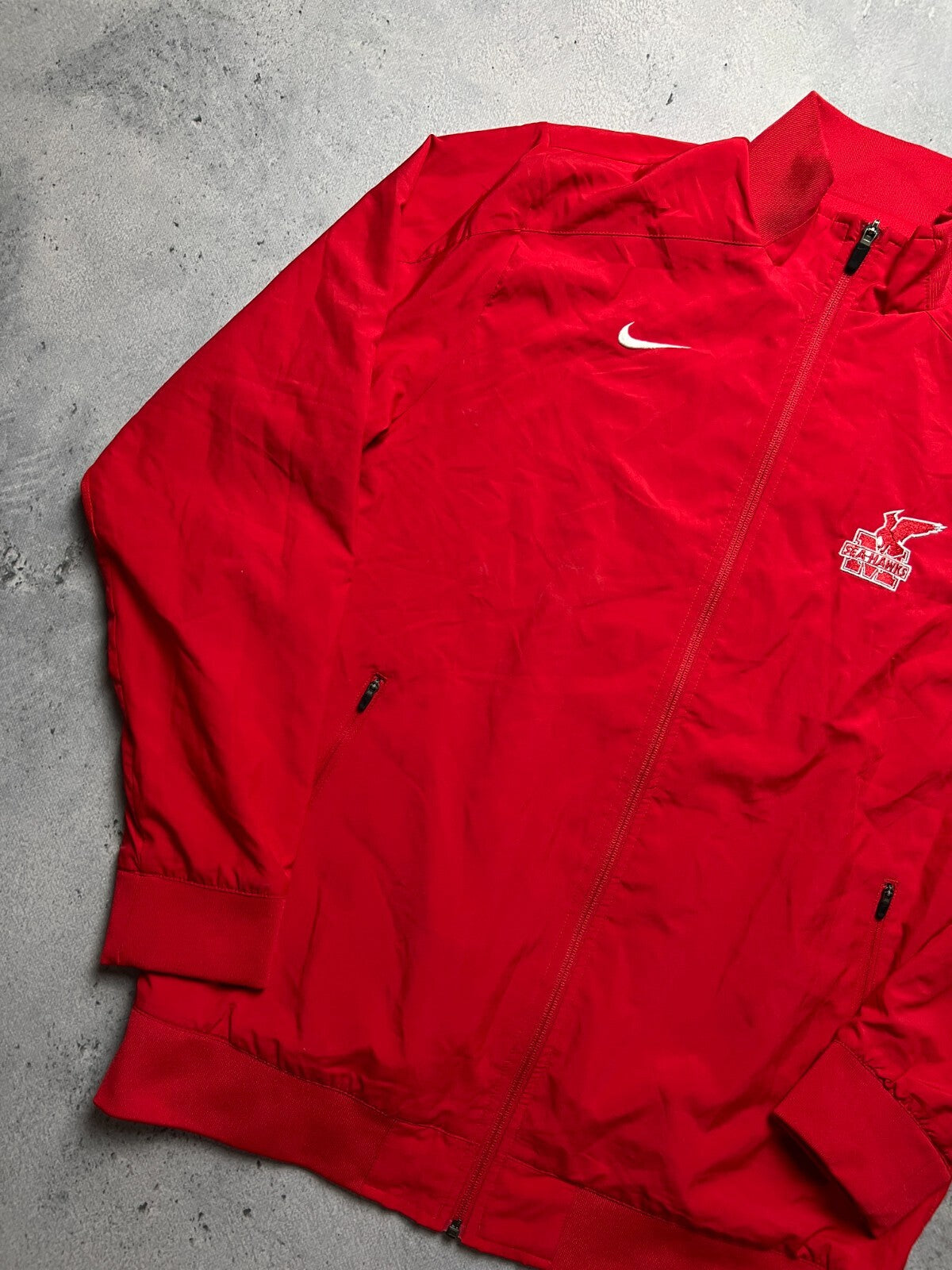 Nike Seattle Seahawks Light Track Jacket Windbreaker y2k USA