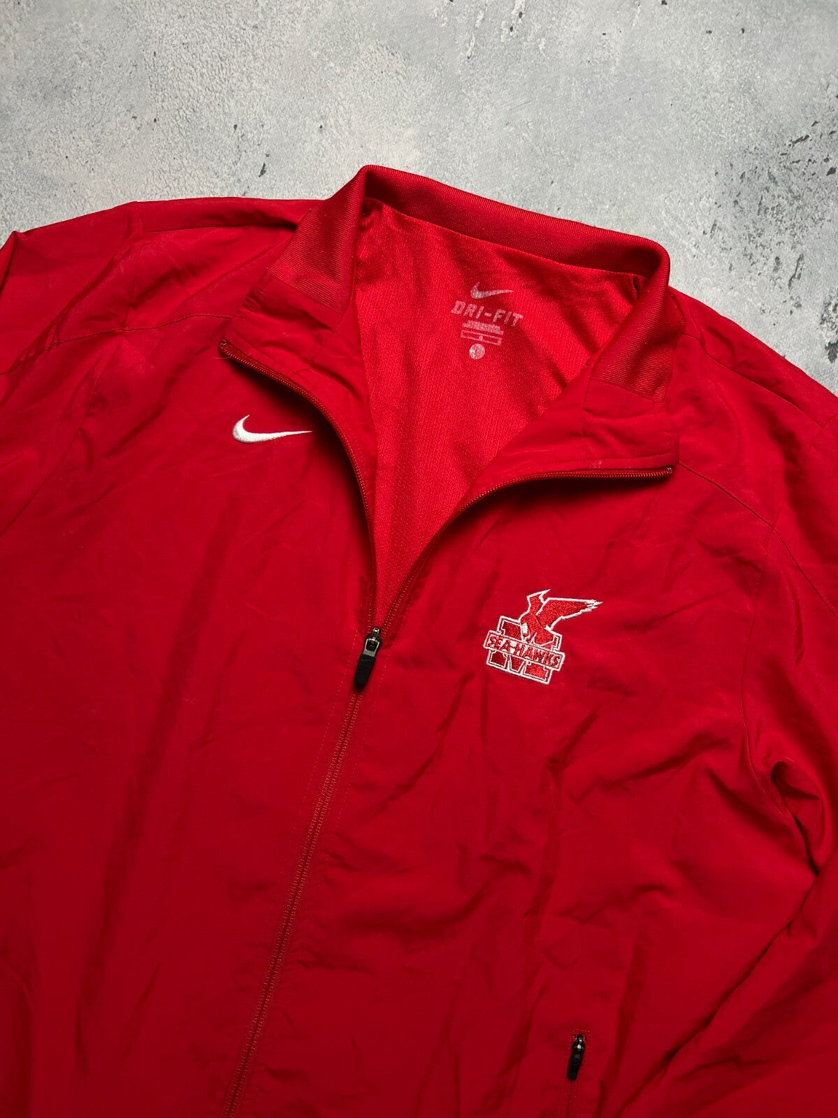 Nike Seattle Seahawks Light Track Jacket Windbreaker y2k USA