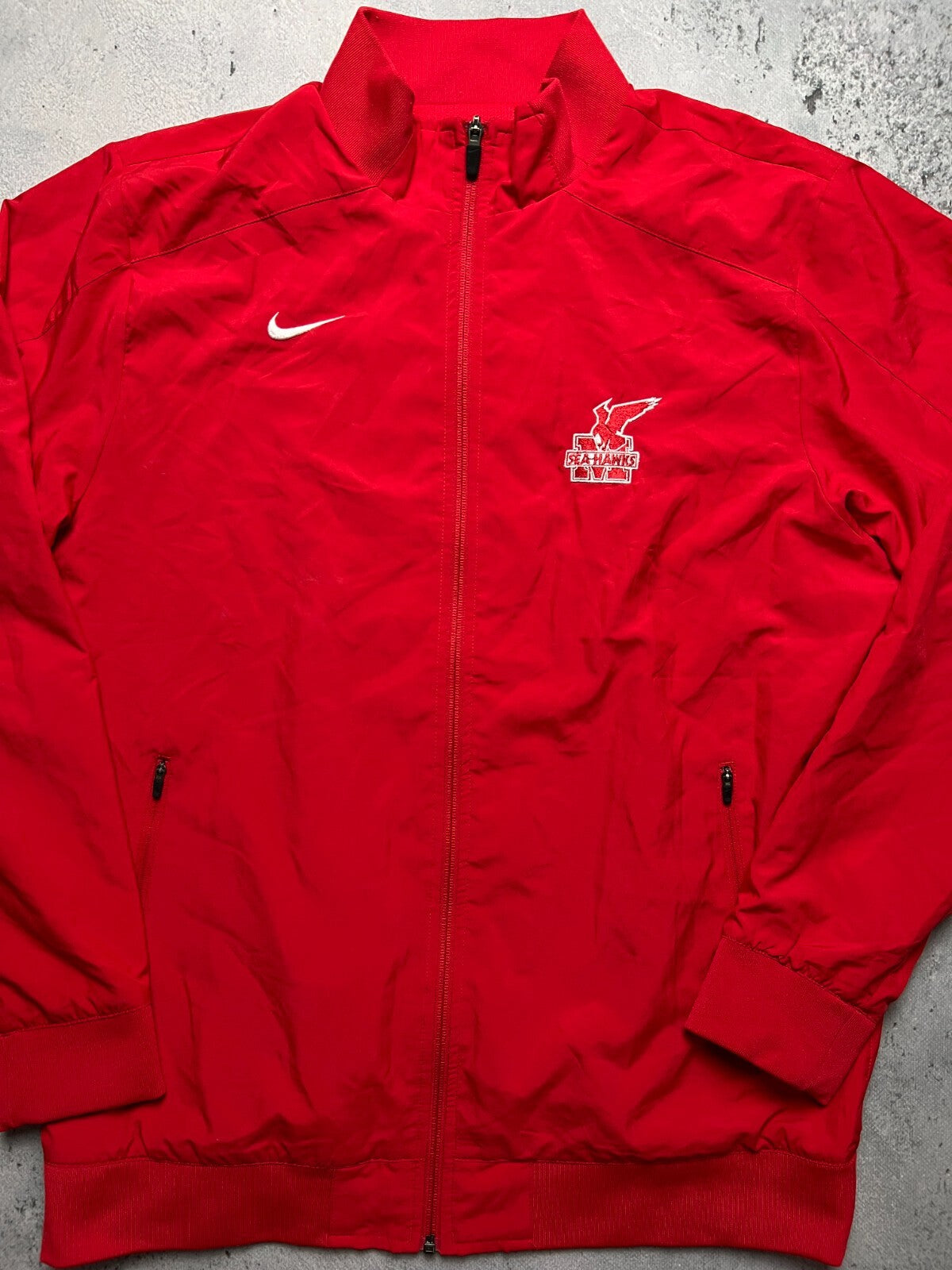 Nike Seattle Seahawks Light Track Jacket Windbreaker y2k USA