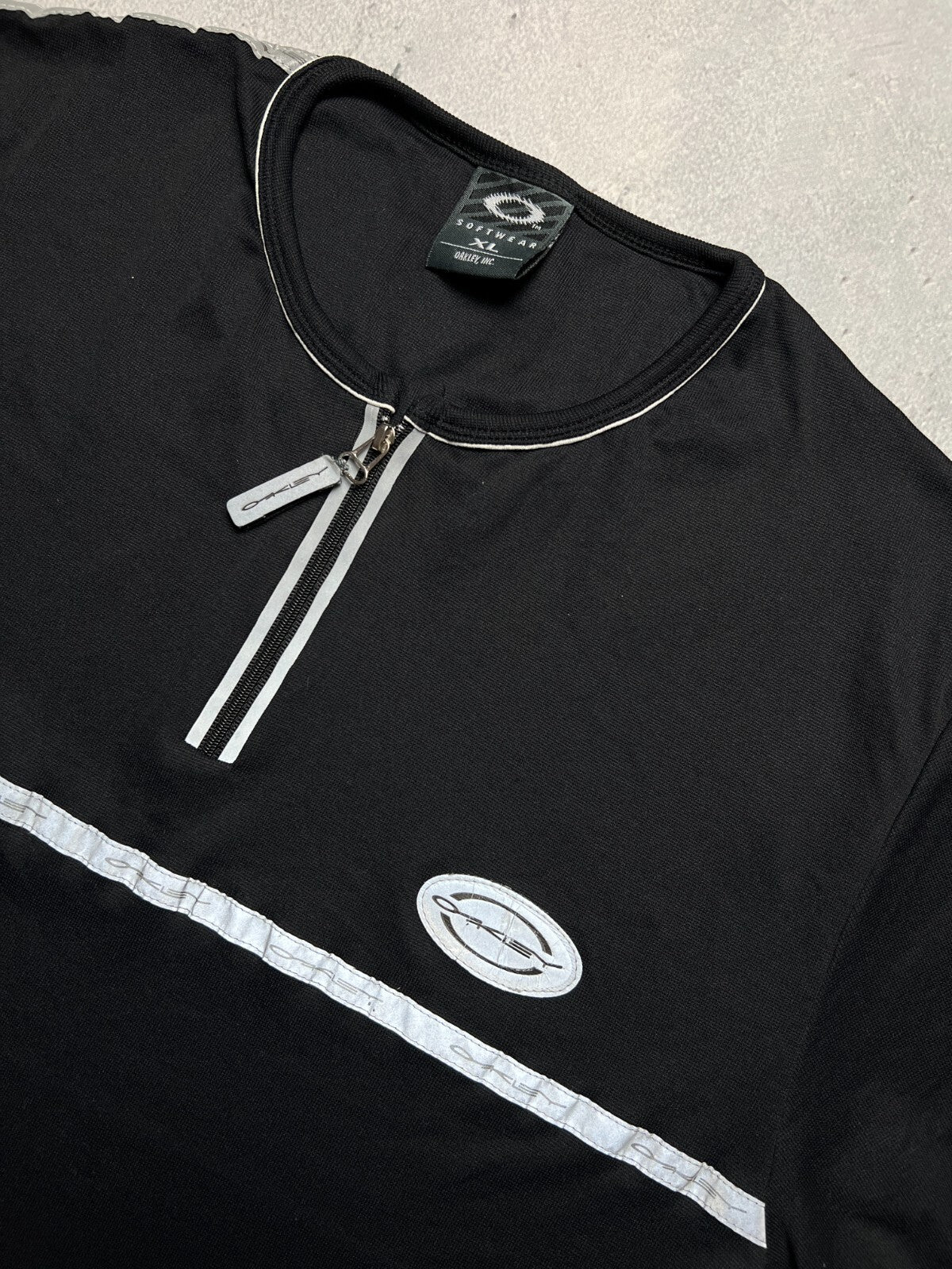 Oakley Softwear Sportswear Half Zip Jersey Vintage Y2K
