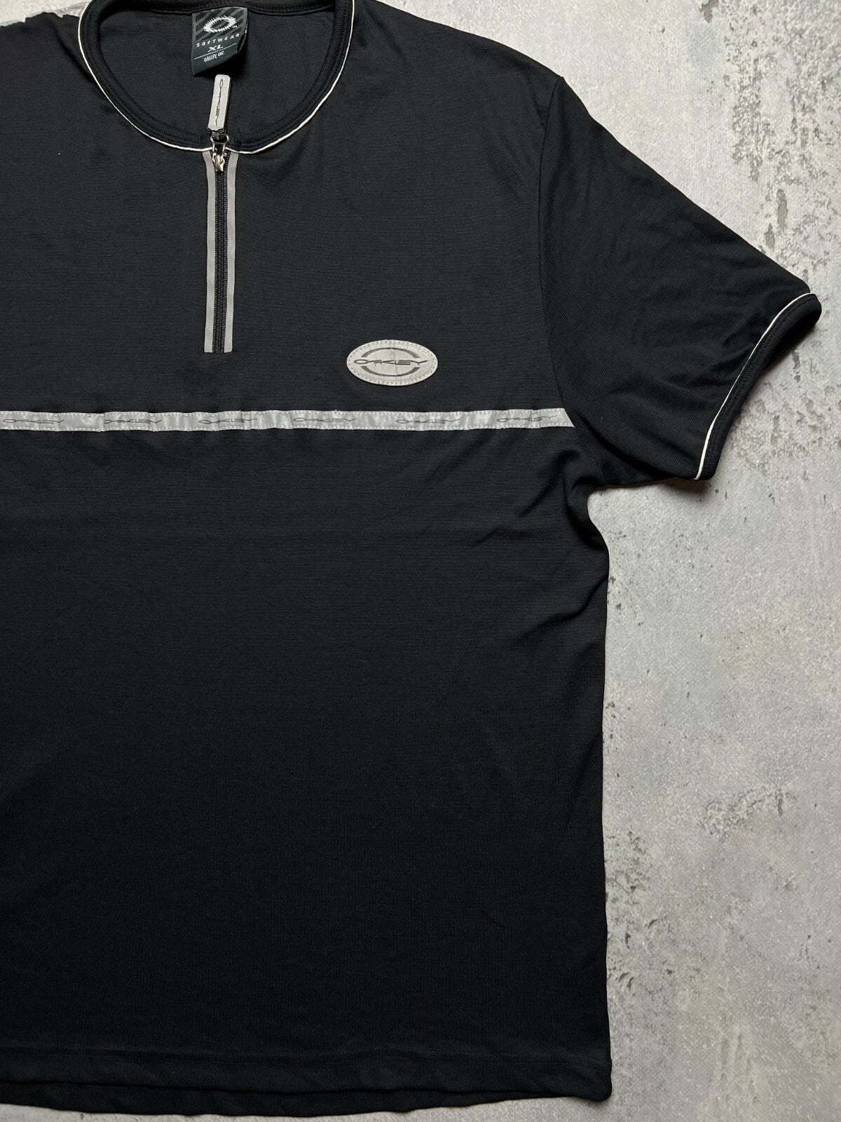 Oakley Softwear Sportswear Half Zip Jersey Vintage Y2K