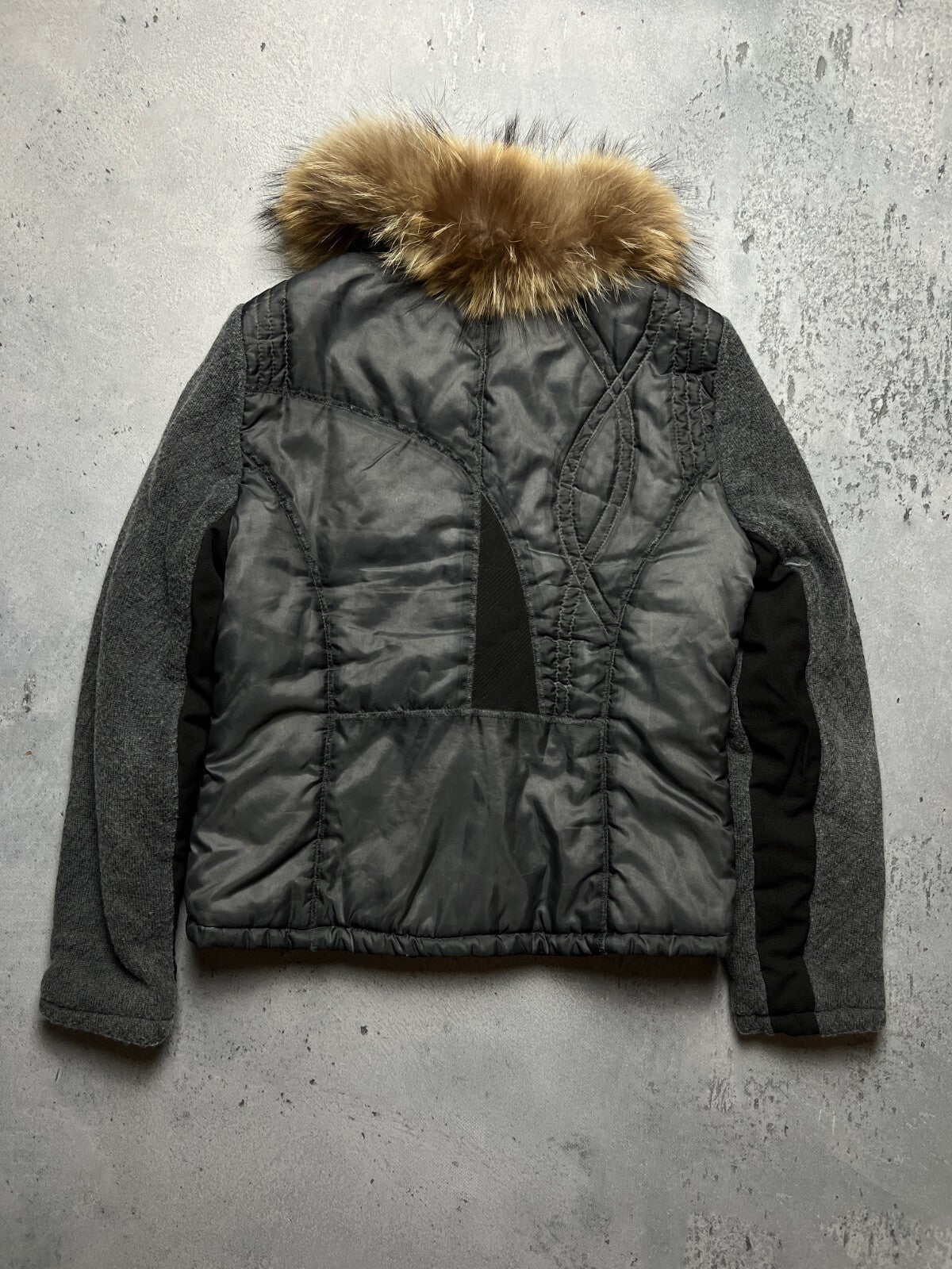 Elisa Cavaletti Made in Italy Premium Patchwork Jacket y2k