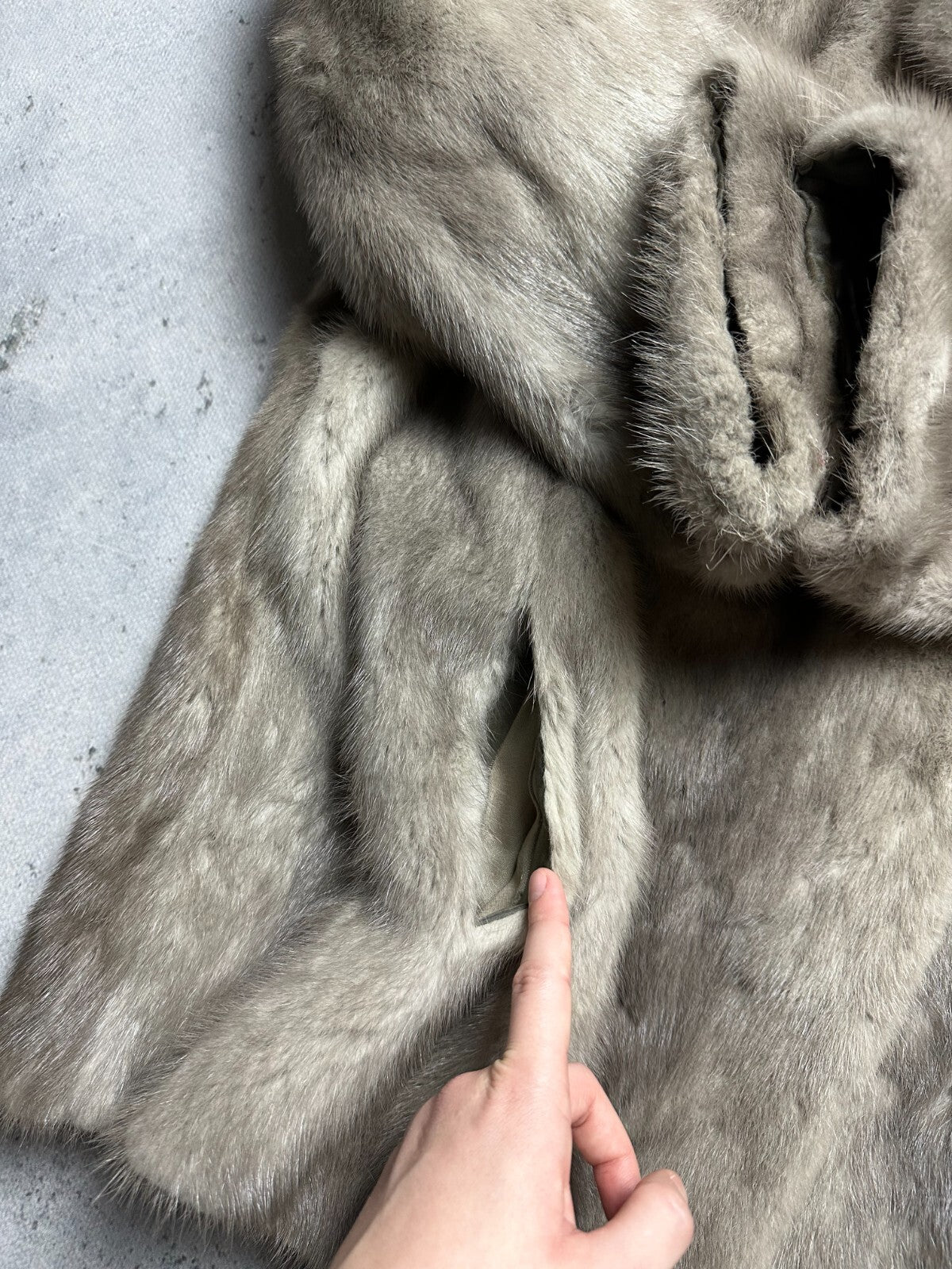 Gold Saga selected Luxury Mink Coat Very Rare Vintage 00s