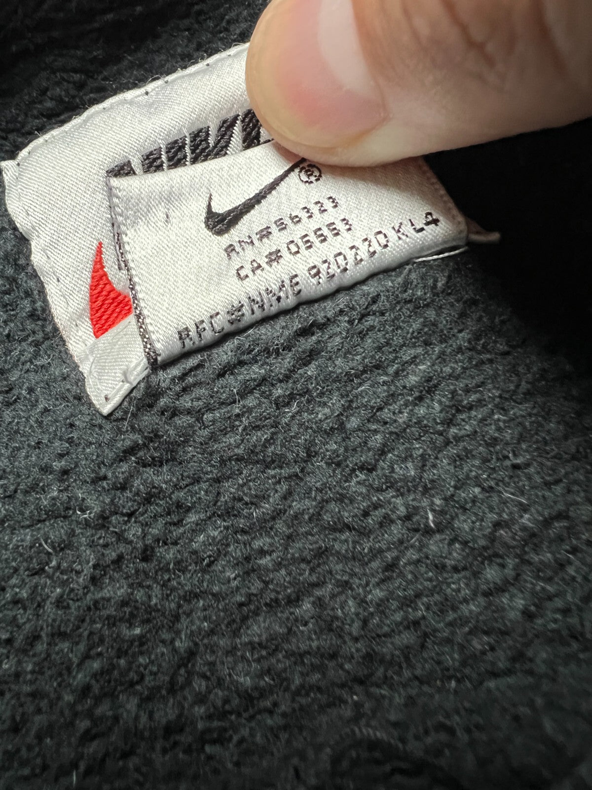 Vintage Nike 90s Center Swoosh Logo Sweatshirt Crewneck