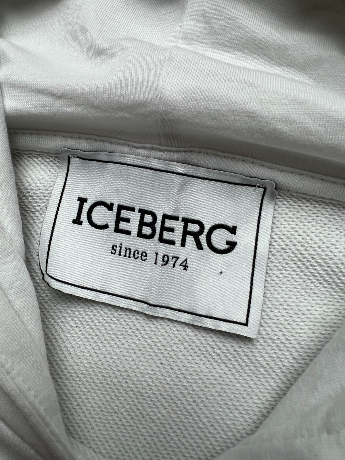 Ice Iceberg Vintage White Hoodie Since 1974