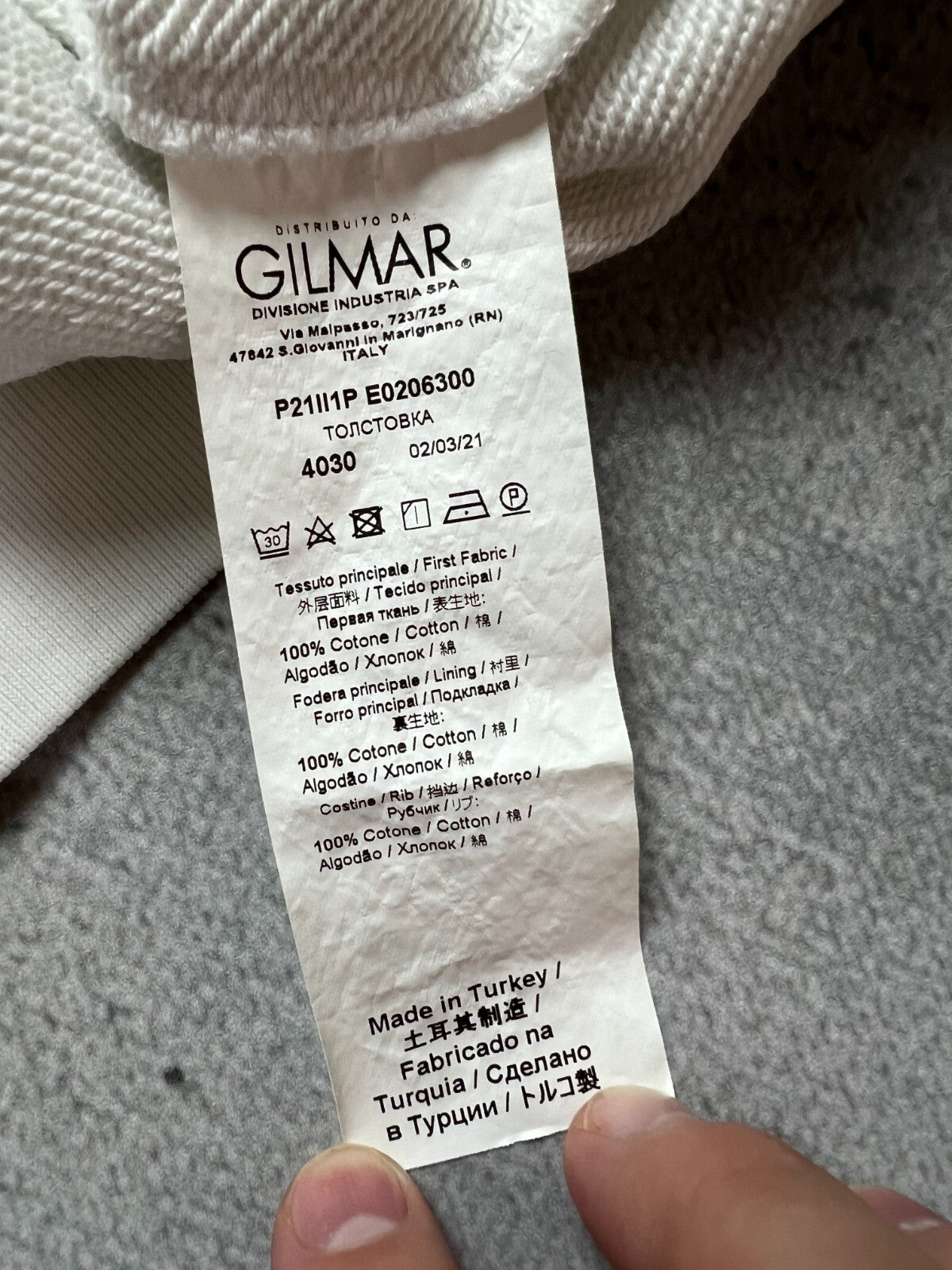Ice Iceberg Vintage White Hoodie Since 1974