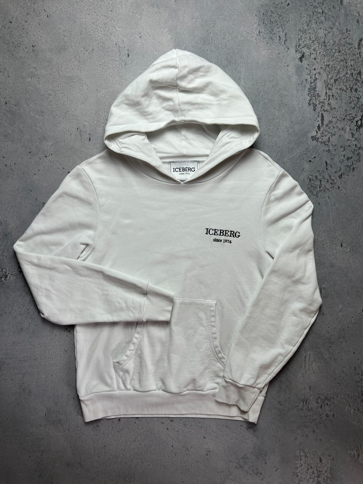 Ice Iceberg Vintage White Hoodie Since 1974