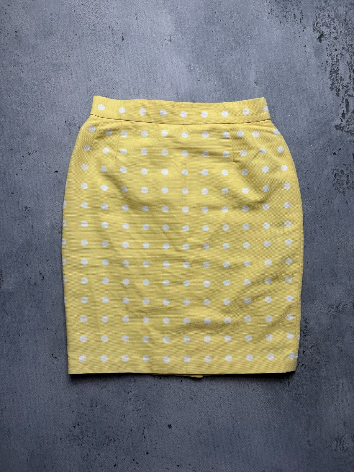Vintage Polka dot Pencil skirt Escada 90s 80s Rare