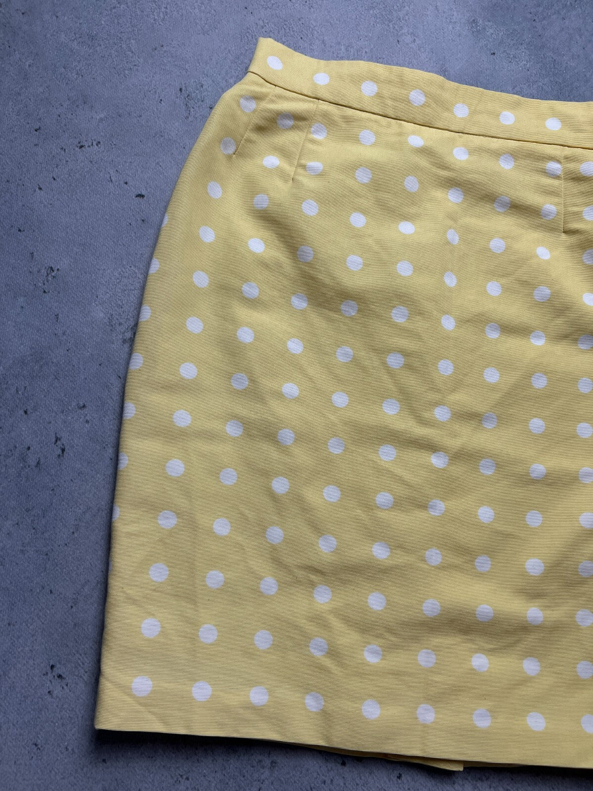 Vintage Polka dot Pencil skirt Escada 90s 80s Rare