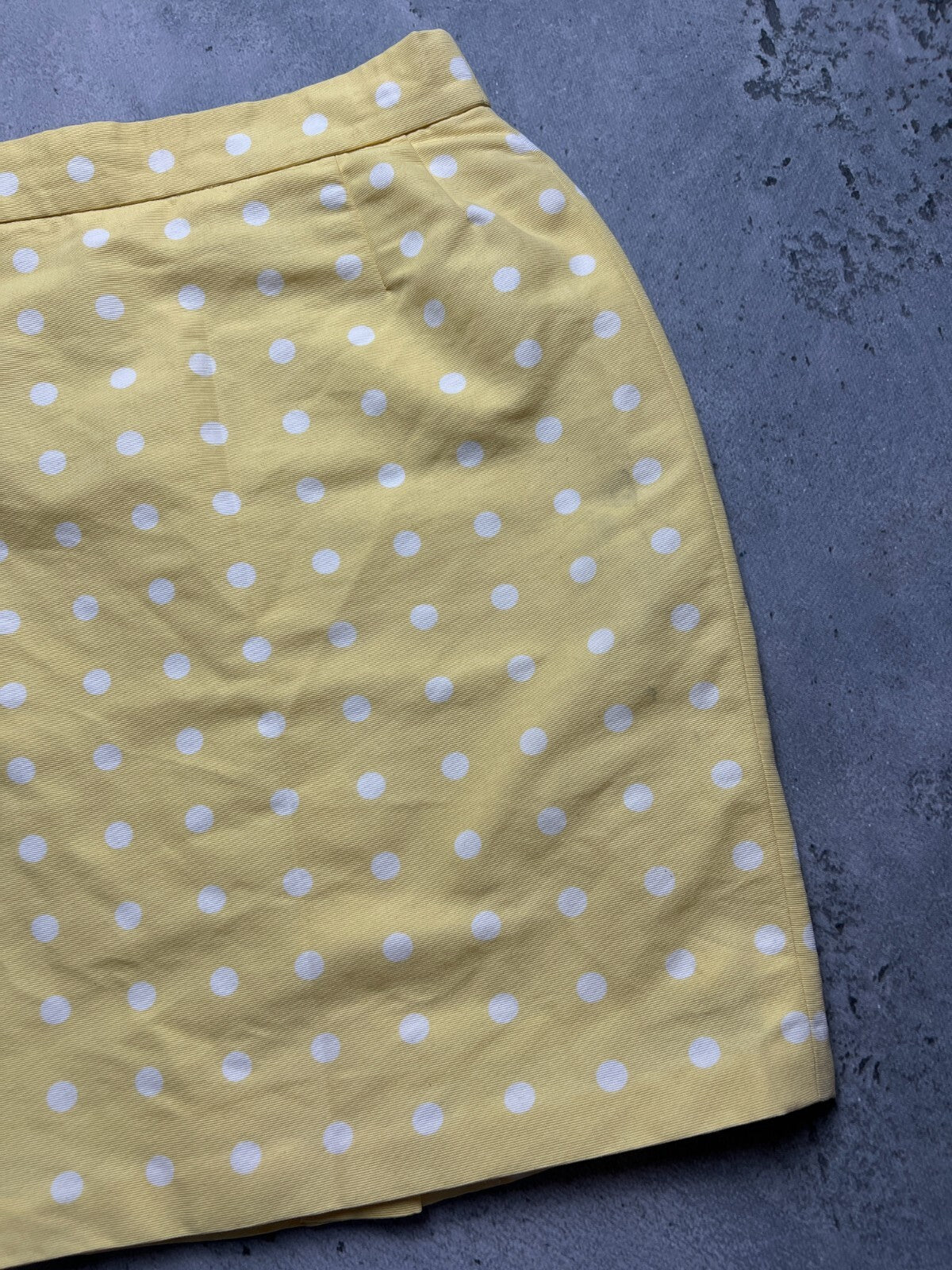 Vintage Polka dot Pencil skirt Escada 90s 80s Rare