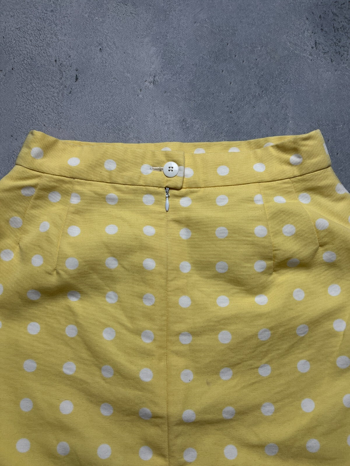 Vintage Polka dot Pencil skirt Escada 90s 80s Rare