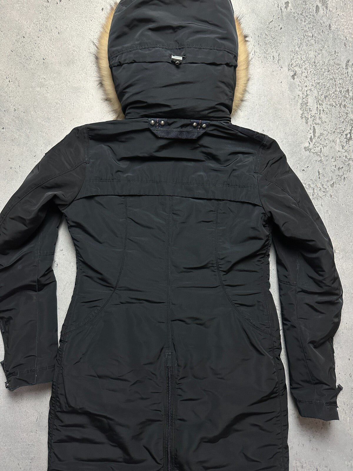 Parajumpers Selma Long Down Parka Masterpiece Series Lux y2k