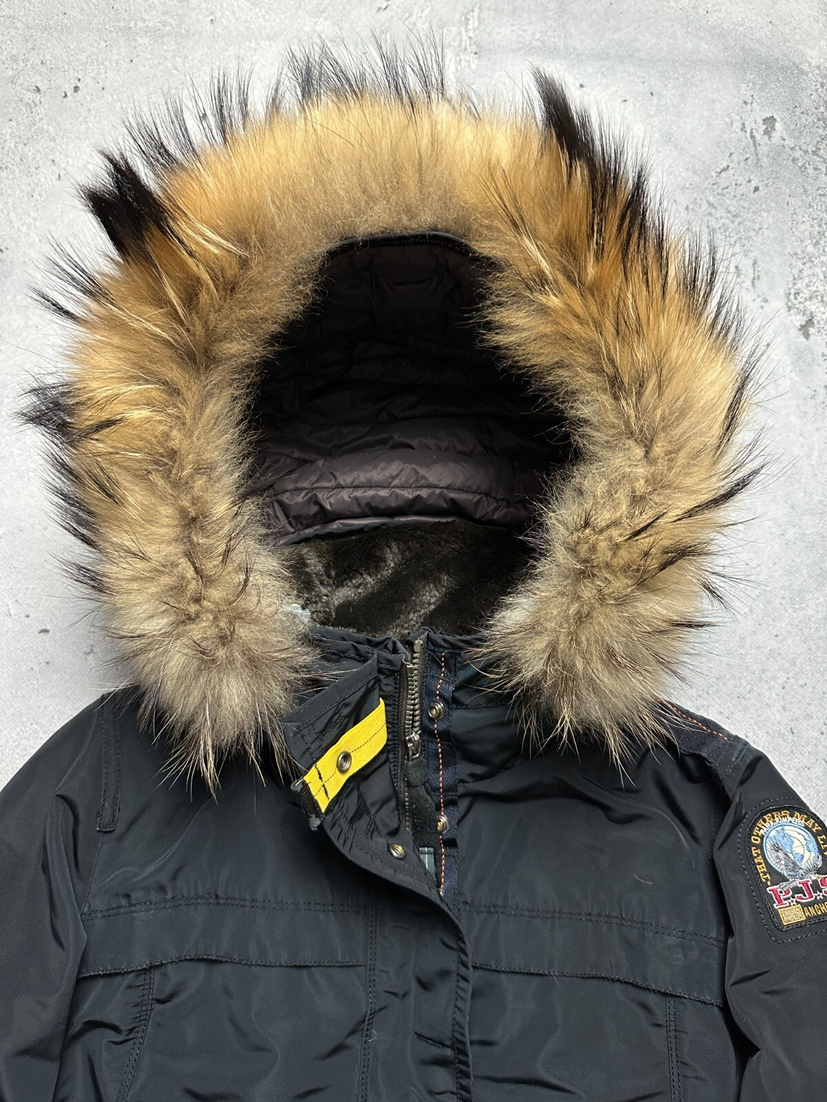 Parajumpers Selma Long Down Parka Masterpiece Series Lux y2k
