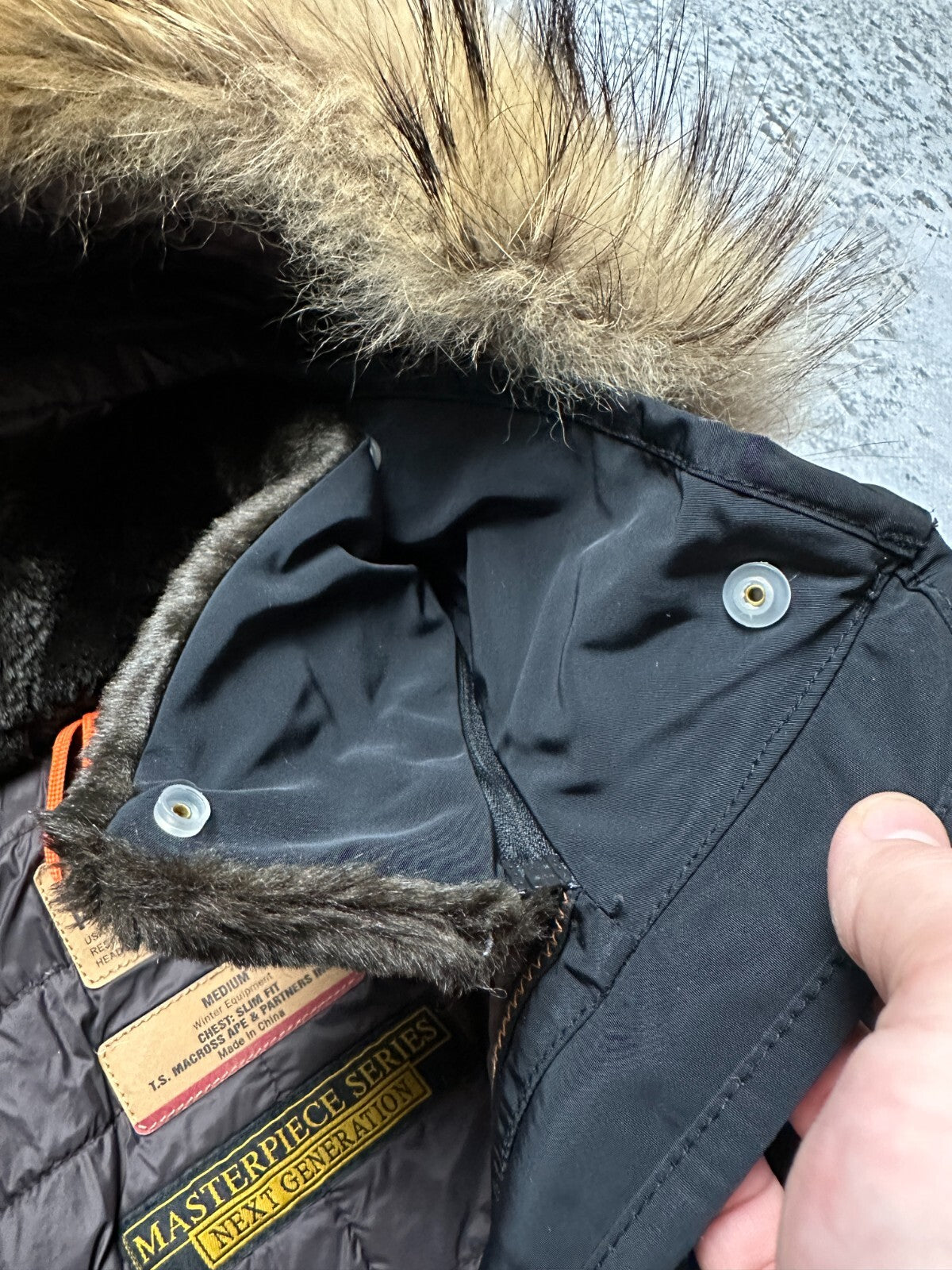 Parajumpers Selma Long Down Parka Masterpiece Series Lux y2k