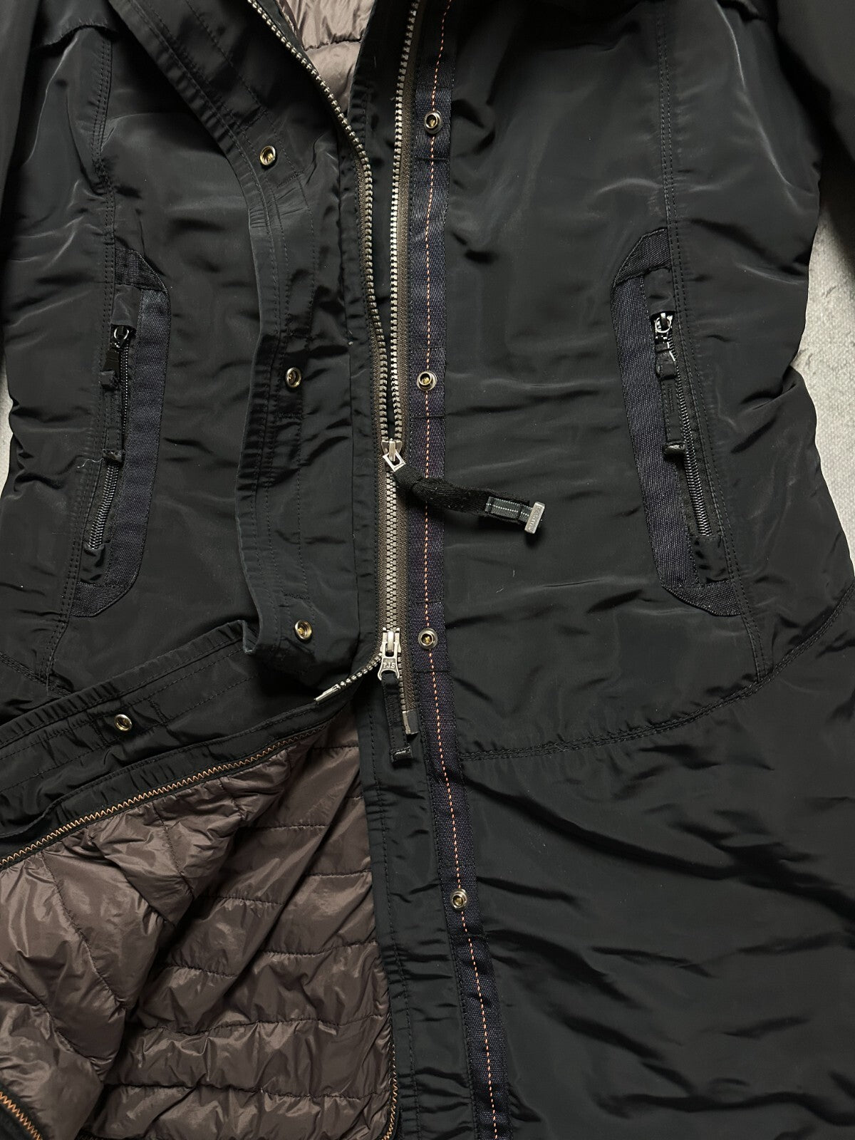 Parajumpers Selma Long Down Parka Masterpiece Series Lux y2k