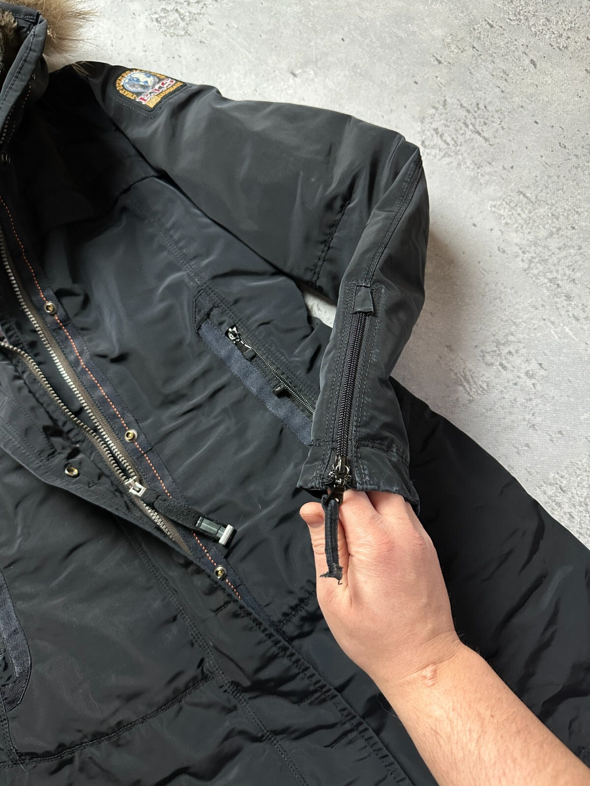 Parajumpers Selma Long Down Parka Masterpiece Series Lux y2k