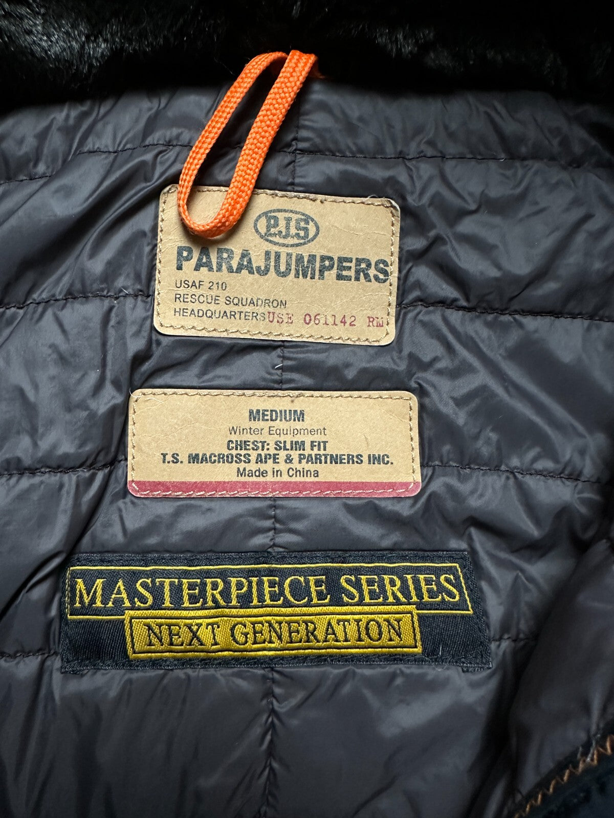 Parajumpers Selma Long Down Parka Masterpiece Series Lux y2k