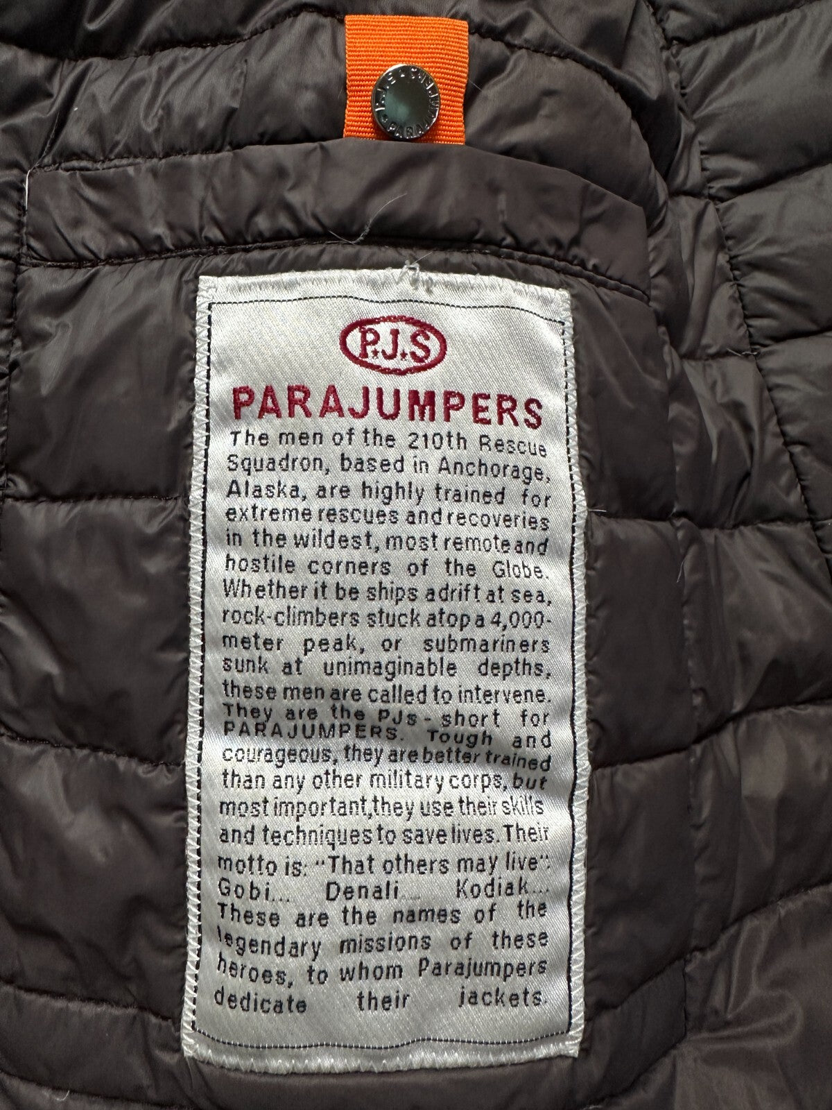 Parajumpers Selma Long Down Parka Masterpiece Series Lux y2k