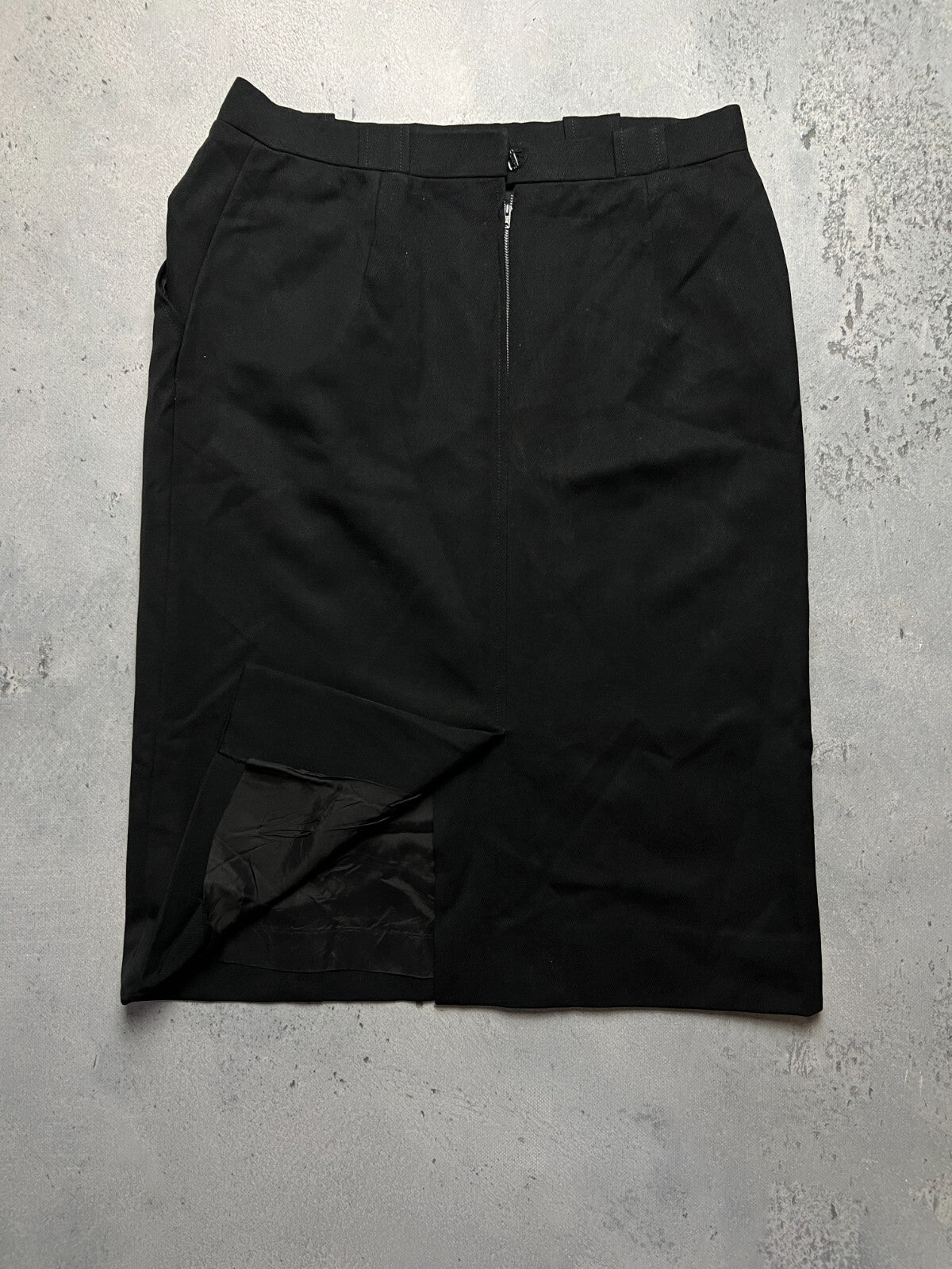 Vintage Celine Paris Women's Midi Skirt Made in France 90s