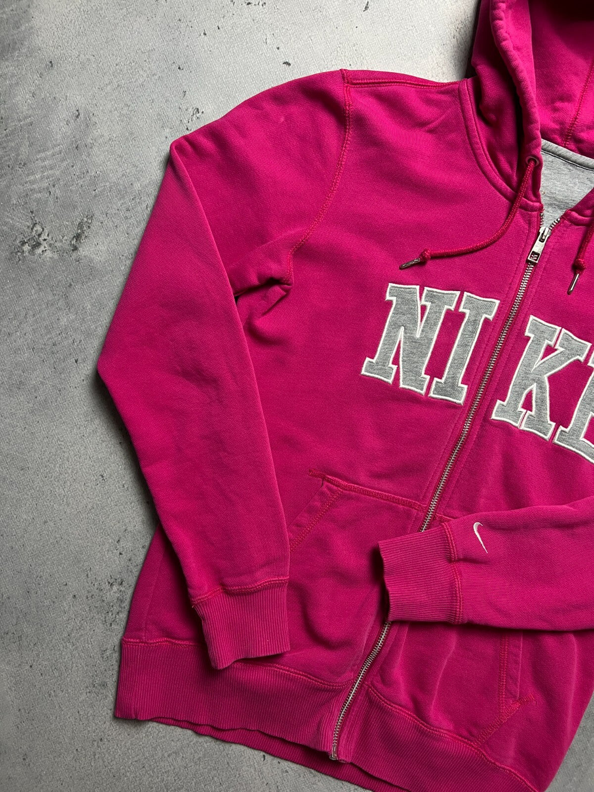 Hoodie Nike Zipper Vintage center logo Zip-Up swoosh hype