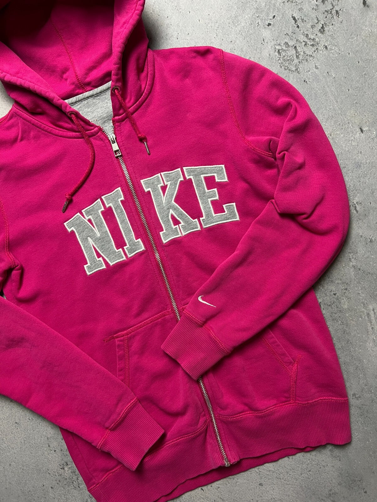 Hoodie Nike Zipper Vintage center logo Zip-Up swoosh hype