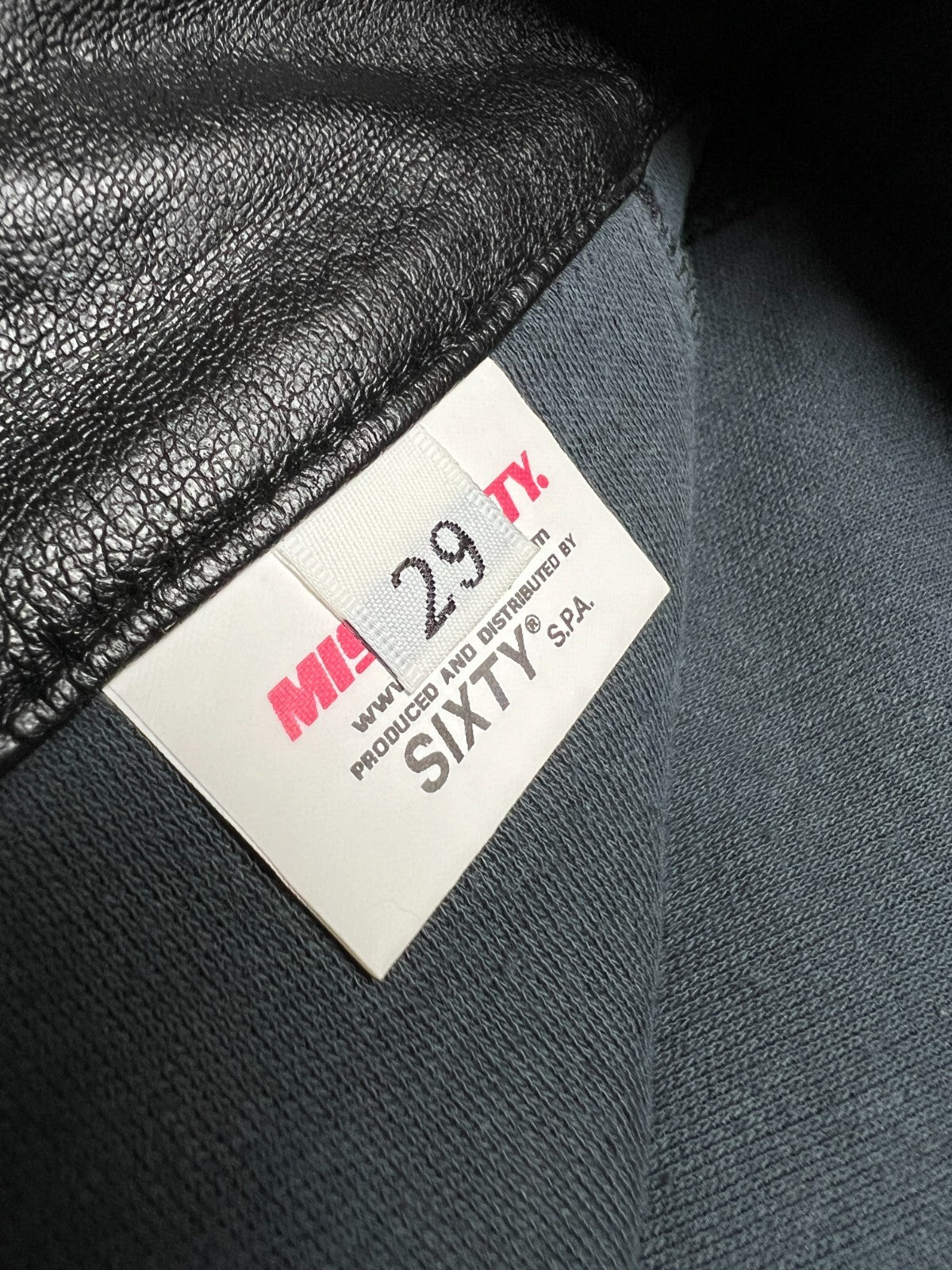 Miss Sixty Faux Leather Flared Pants Luxury Archive 90s y2k