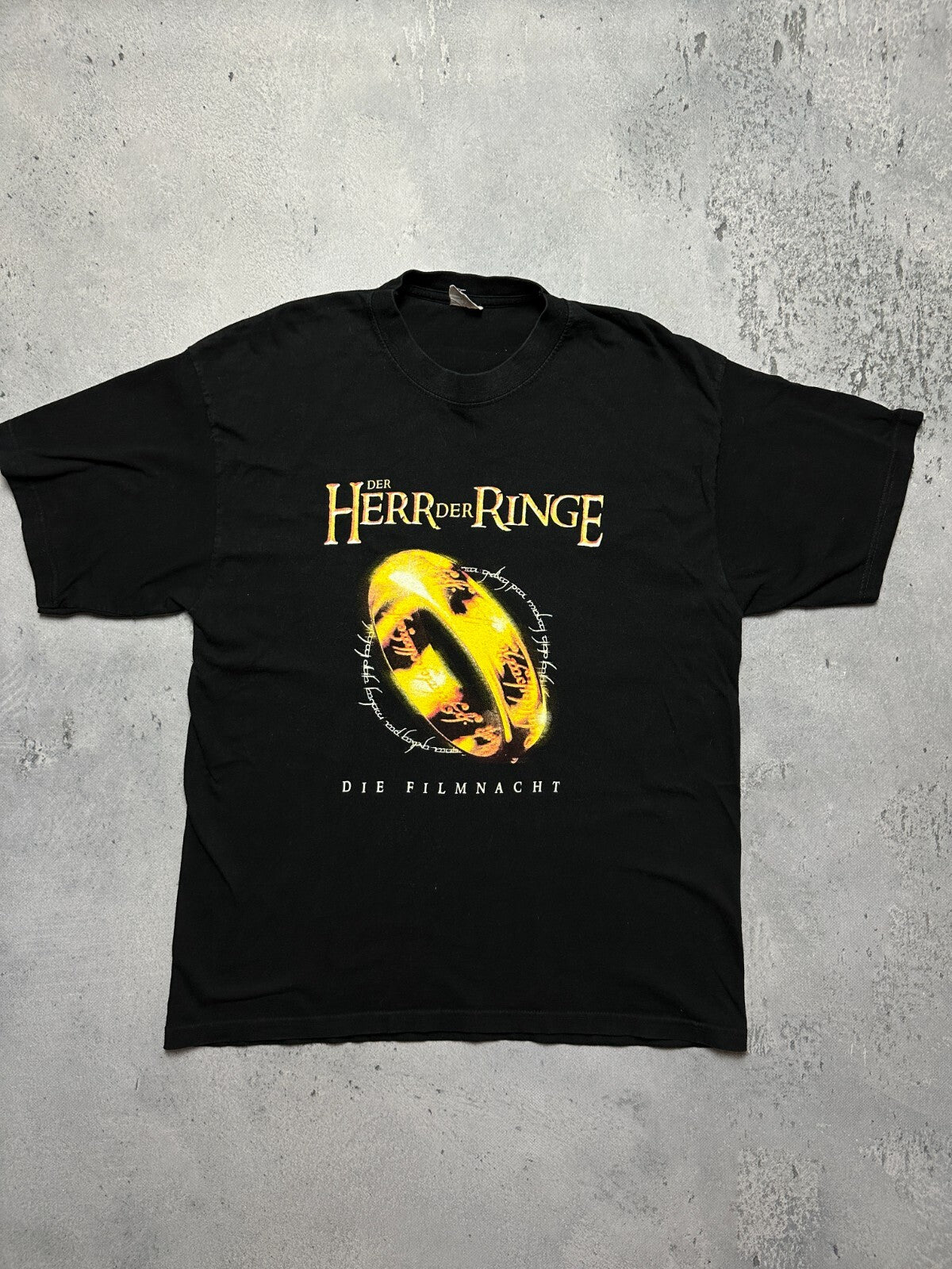 Vintage 2003 Lord of The Rings Promo Tee Cinemax 00s Movie
