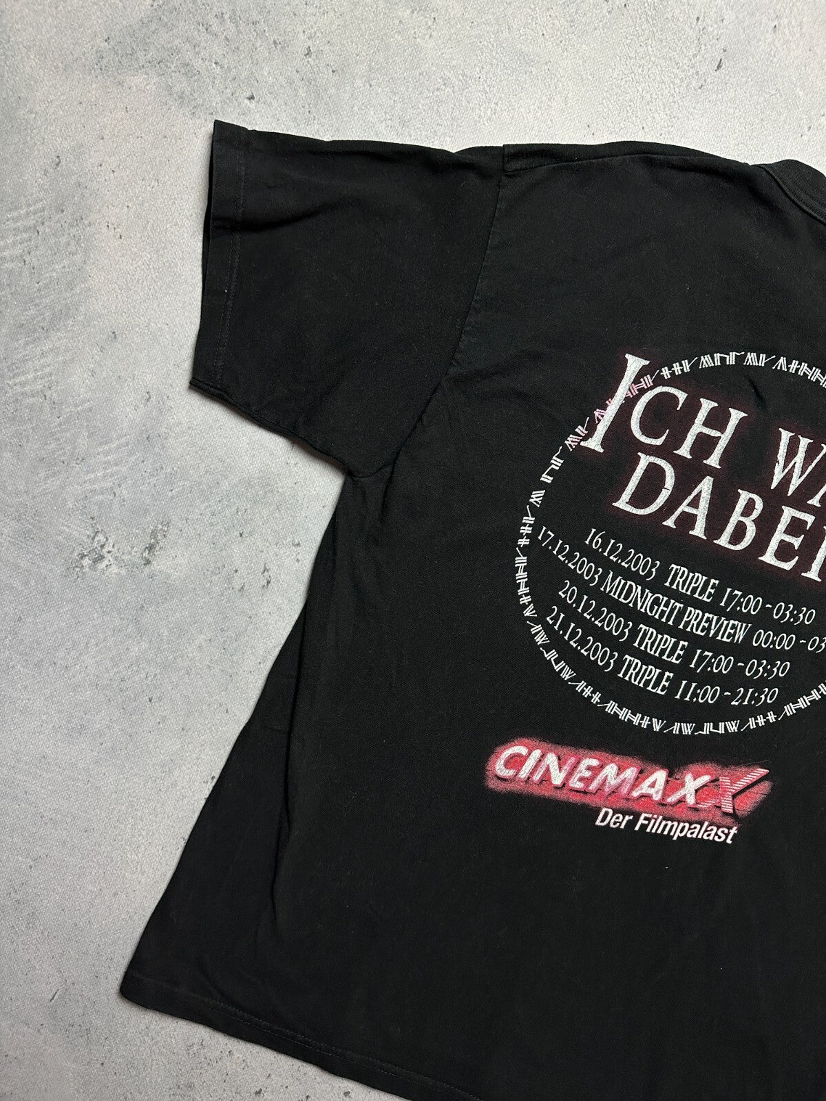 Vintage 2003 Lord of The Rings Promo Tee Cinemax 00s Movie