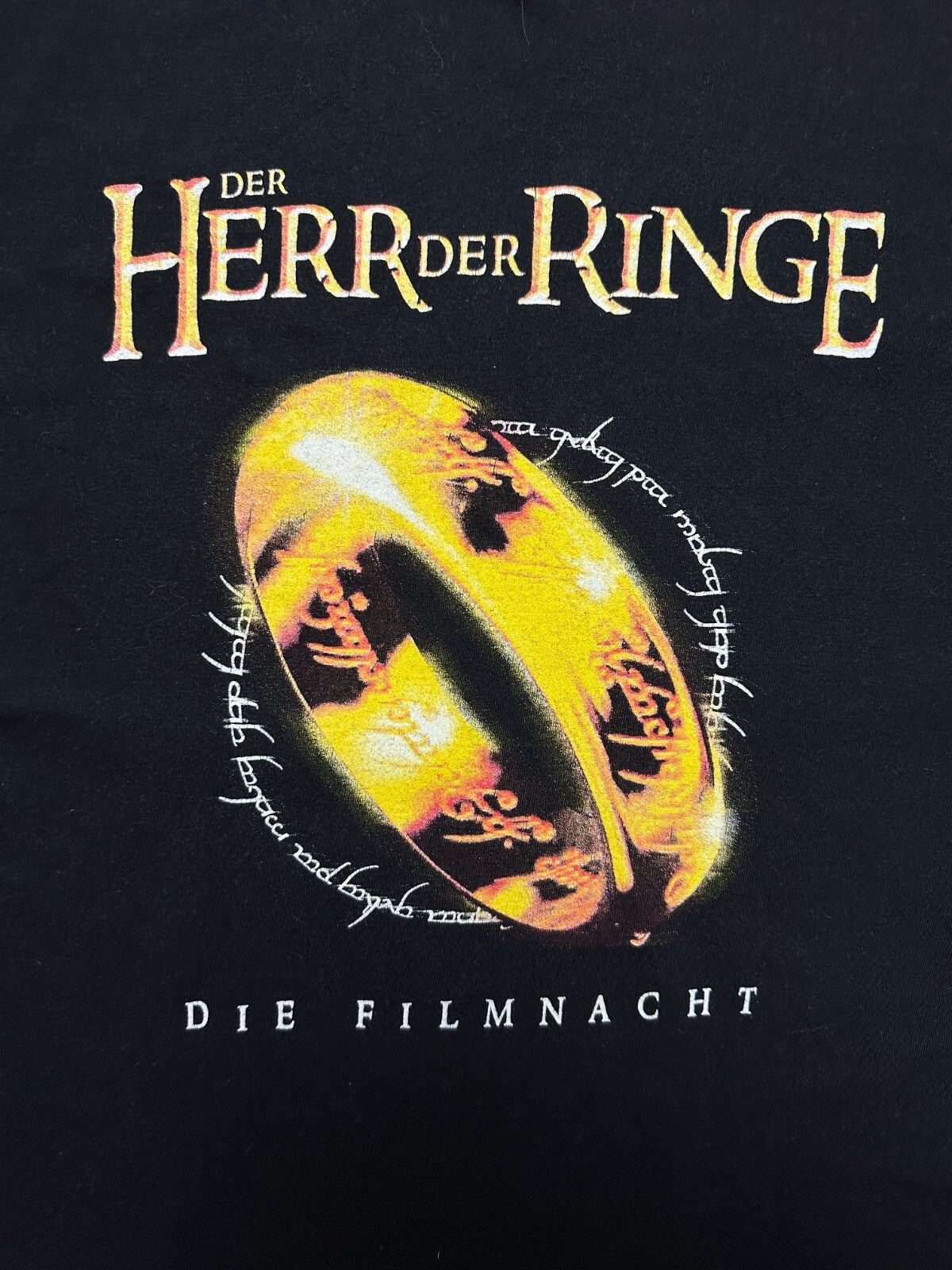 Vintage 2003 Lord of The Rings Promo Tee Cinemax 00s Movie