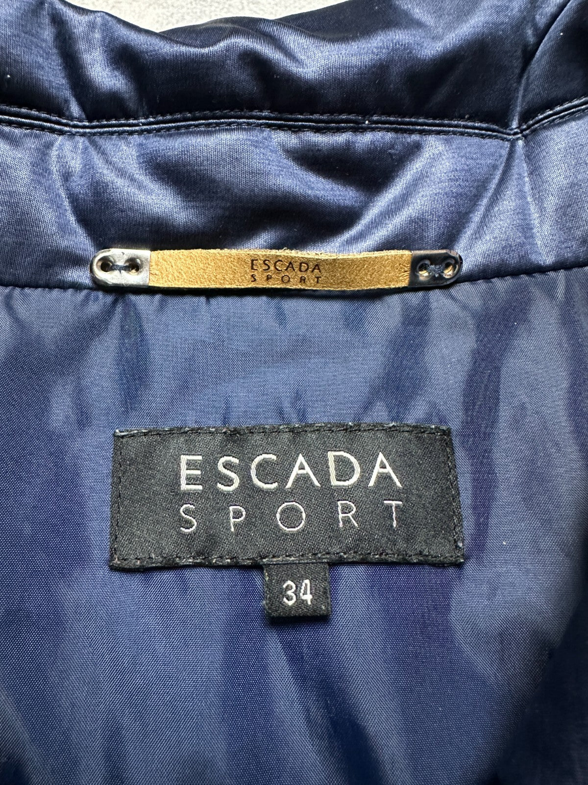 Escada Sport Vintage Maho Jacket y2k Snap Up 00s Jacket