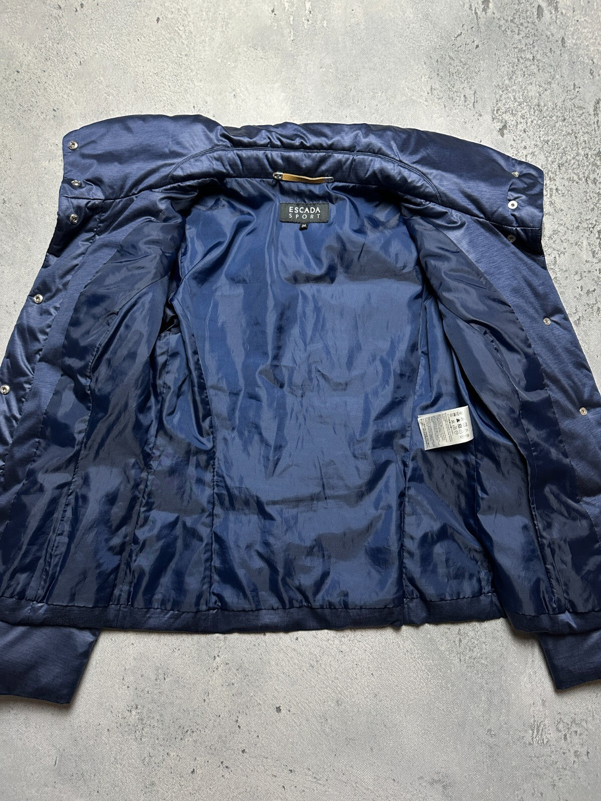 Escada Sport Vintage Maho Jacket y2k Snap Up 00s Jacket