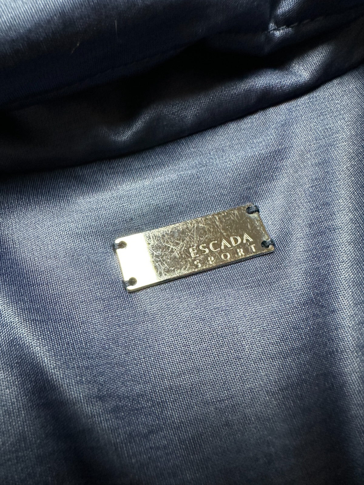 Escada Sport Vintage Maho Jacket y2k Snap Up 00s Jacket