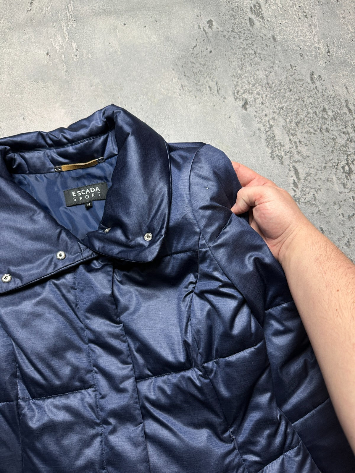 Escada Sport Vintage Maho Jacket y2k Snap Up 00s Jacket