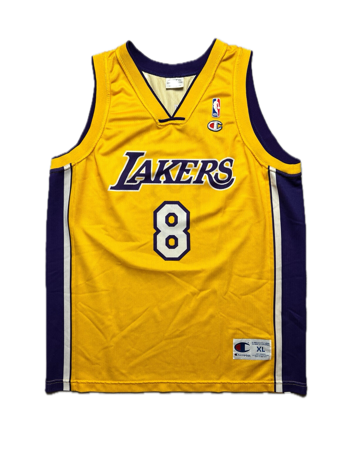Vintage RARE Kobe Bryant #8 Lakers NBA Champion Jersey USA