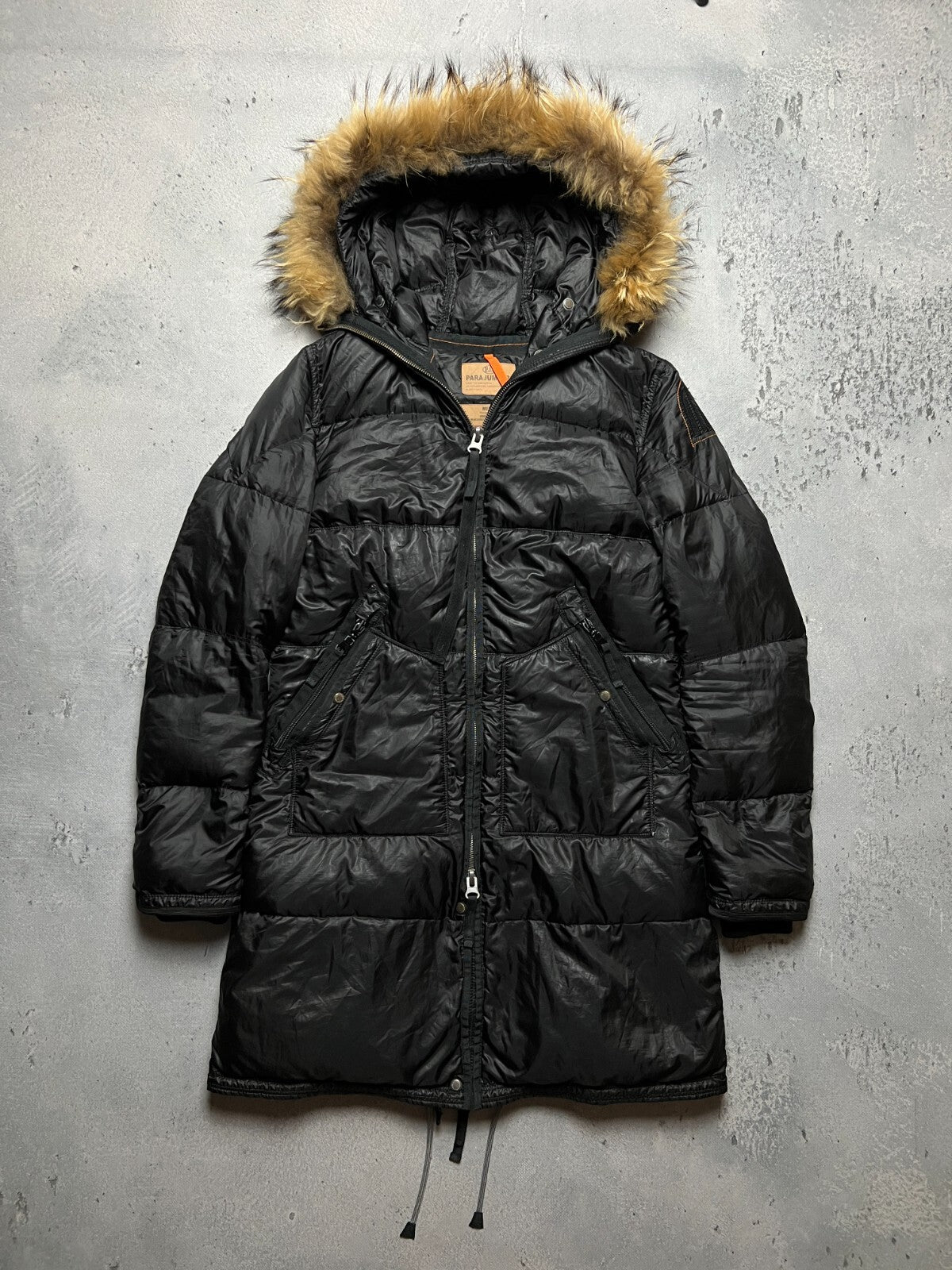 Parajumpers Jacket Long Bear Parka Puffer Fur Down Jacket