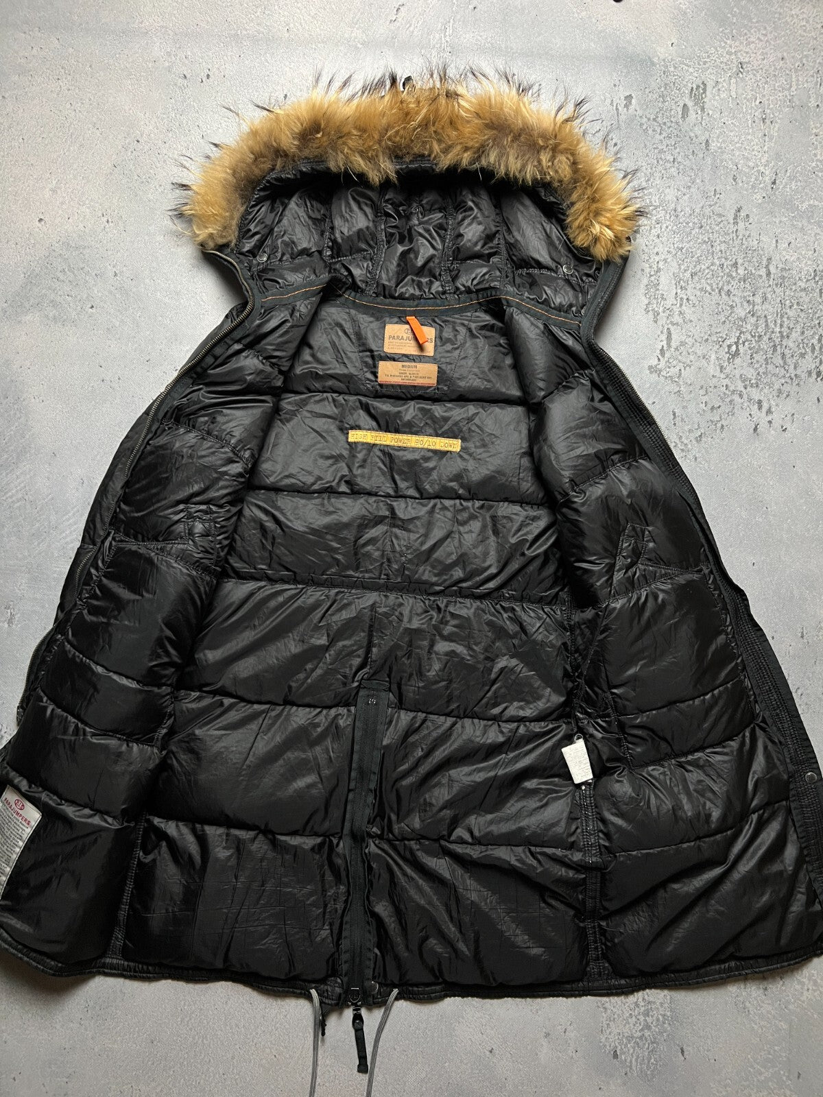 Parajumpers Jacket Long Bear Parka Puffer Fur Down Jacket