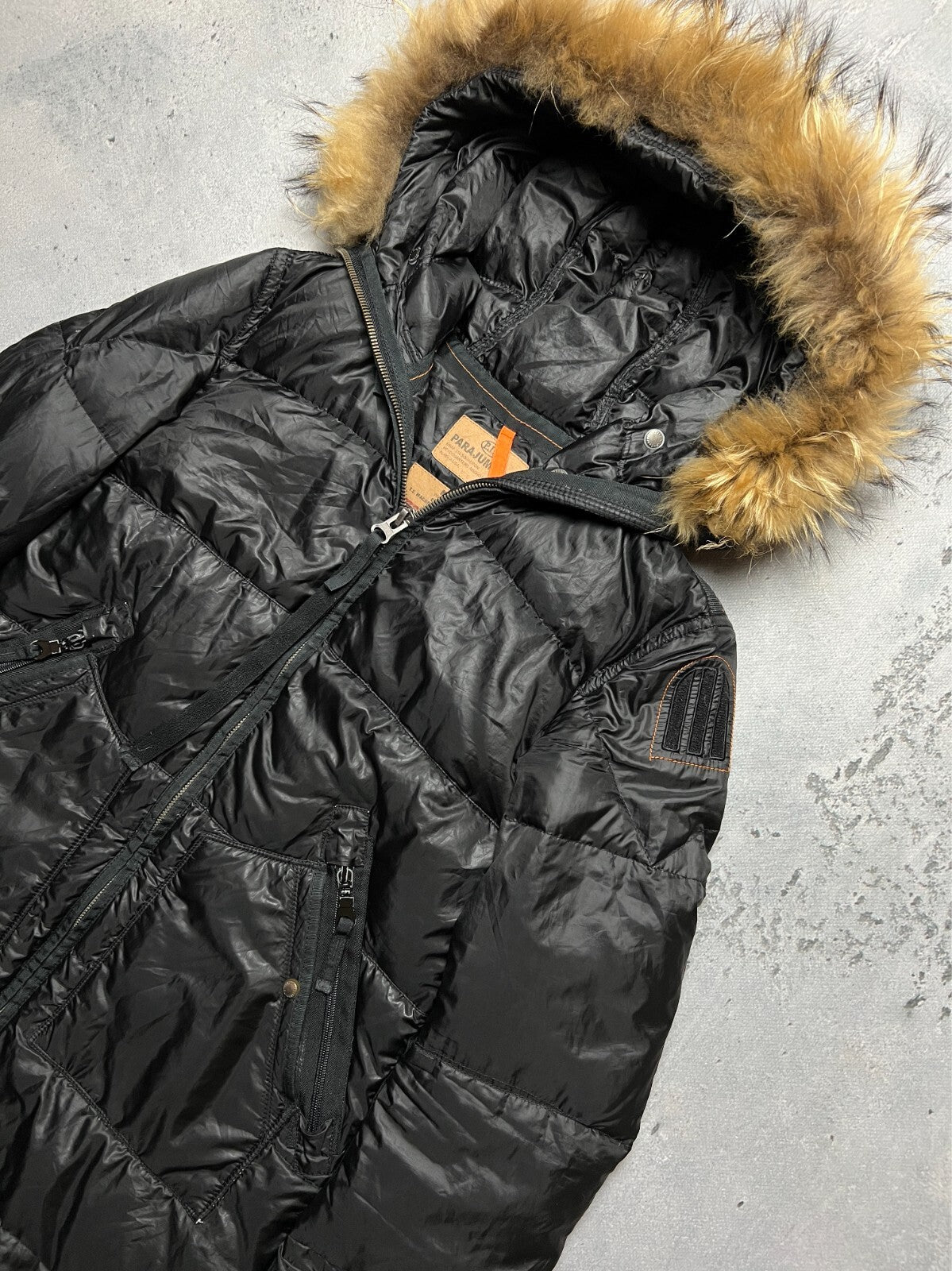 Parajumpers Jacket Long Bear Parka Puffer Fur Down Jacket