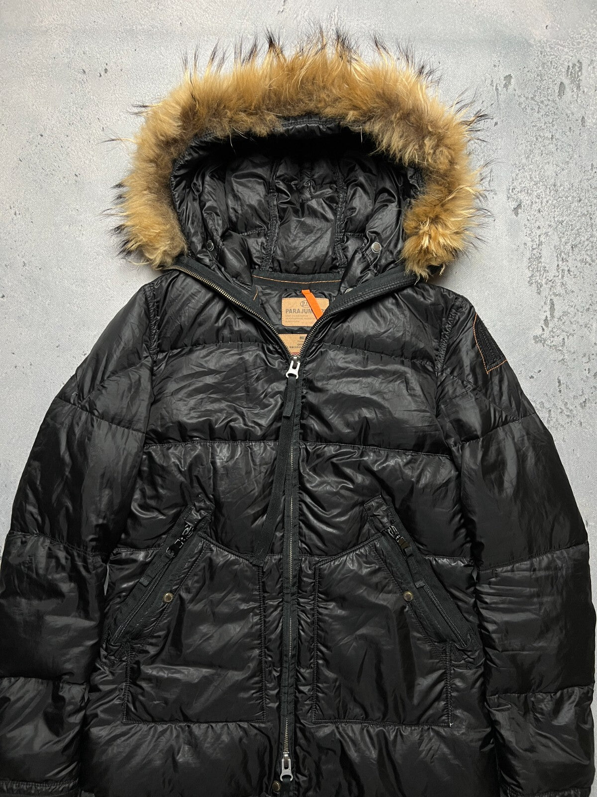 Parajumpers Jacket Long Bear Parka Puffer Fur Down Jacket