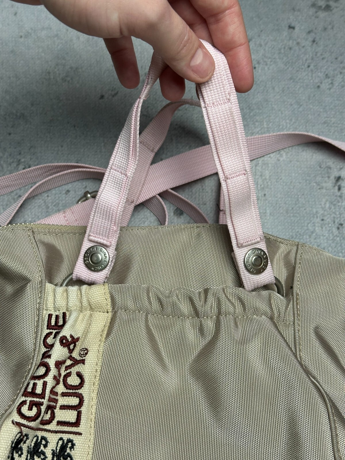 George Gina & Lucy Ticket To Ride VTG Bag GGL y2k 90s 00s