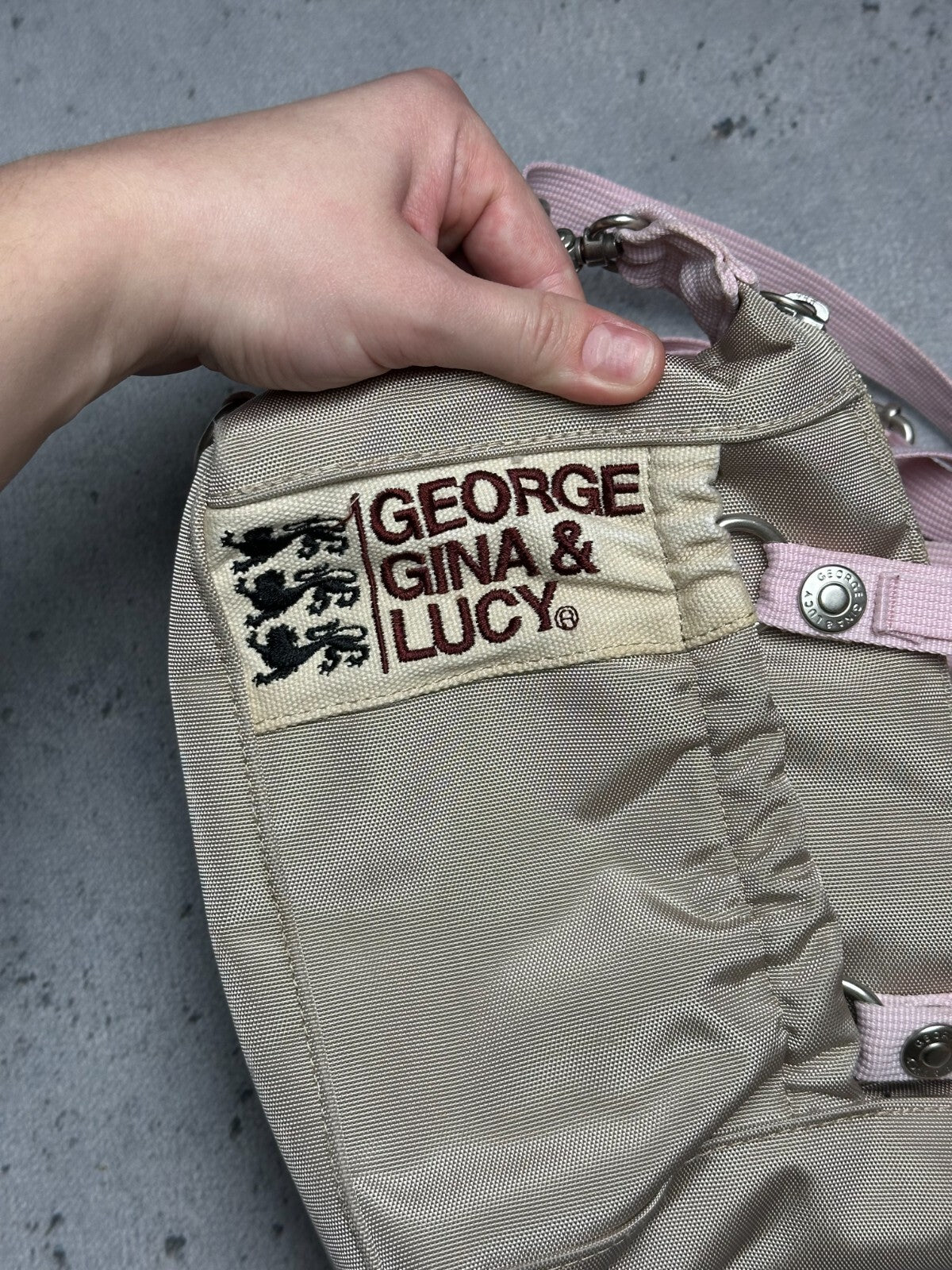 George Gina & Lucy Ticket To Ride VTG Bag GGL y2k 90s 00s