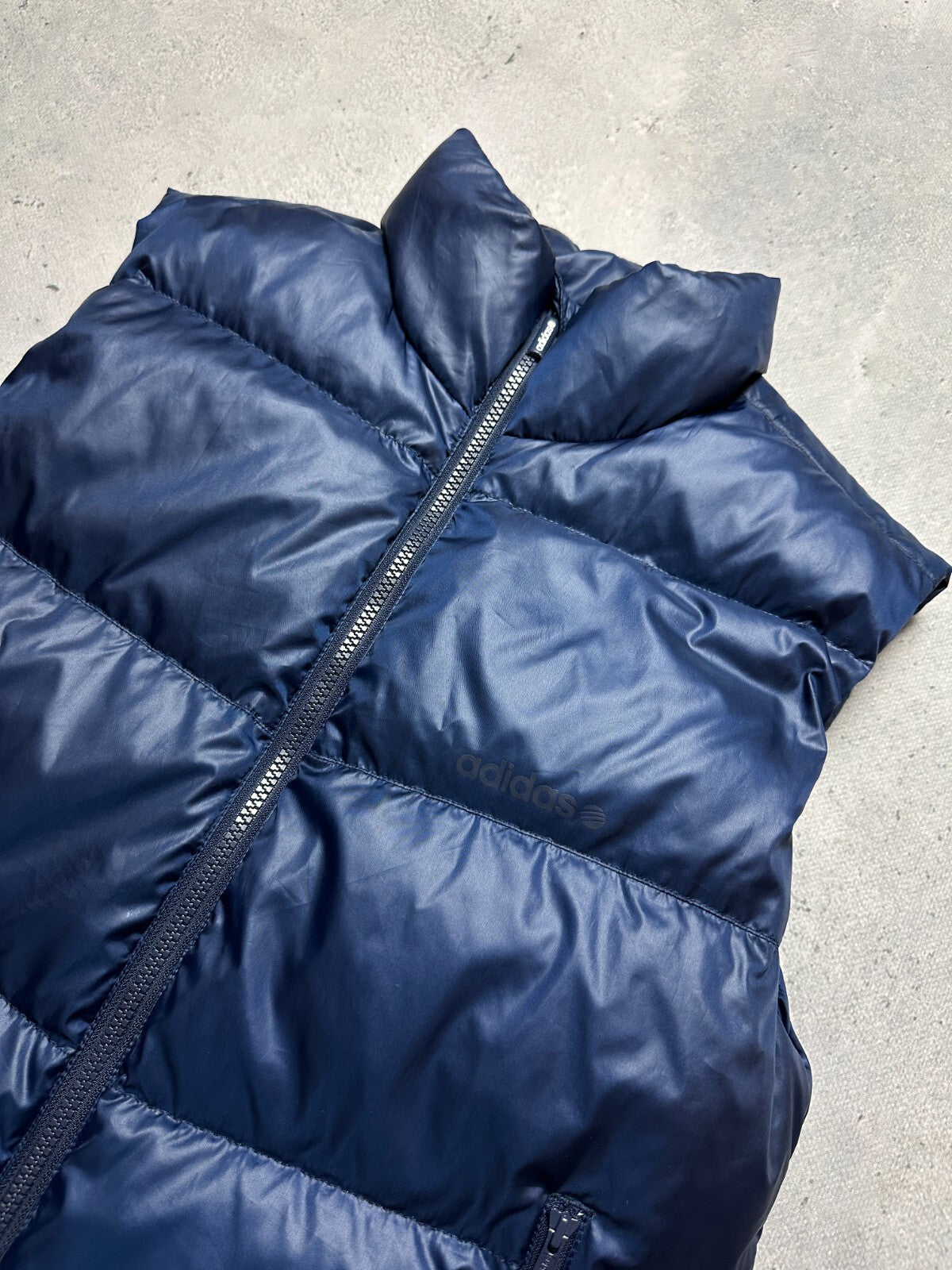 Adidas Neo Puffer Down Vest Gilet Duck Down y2k Hype