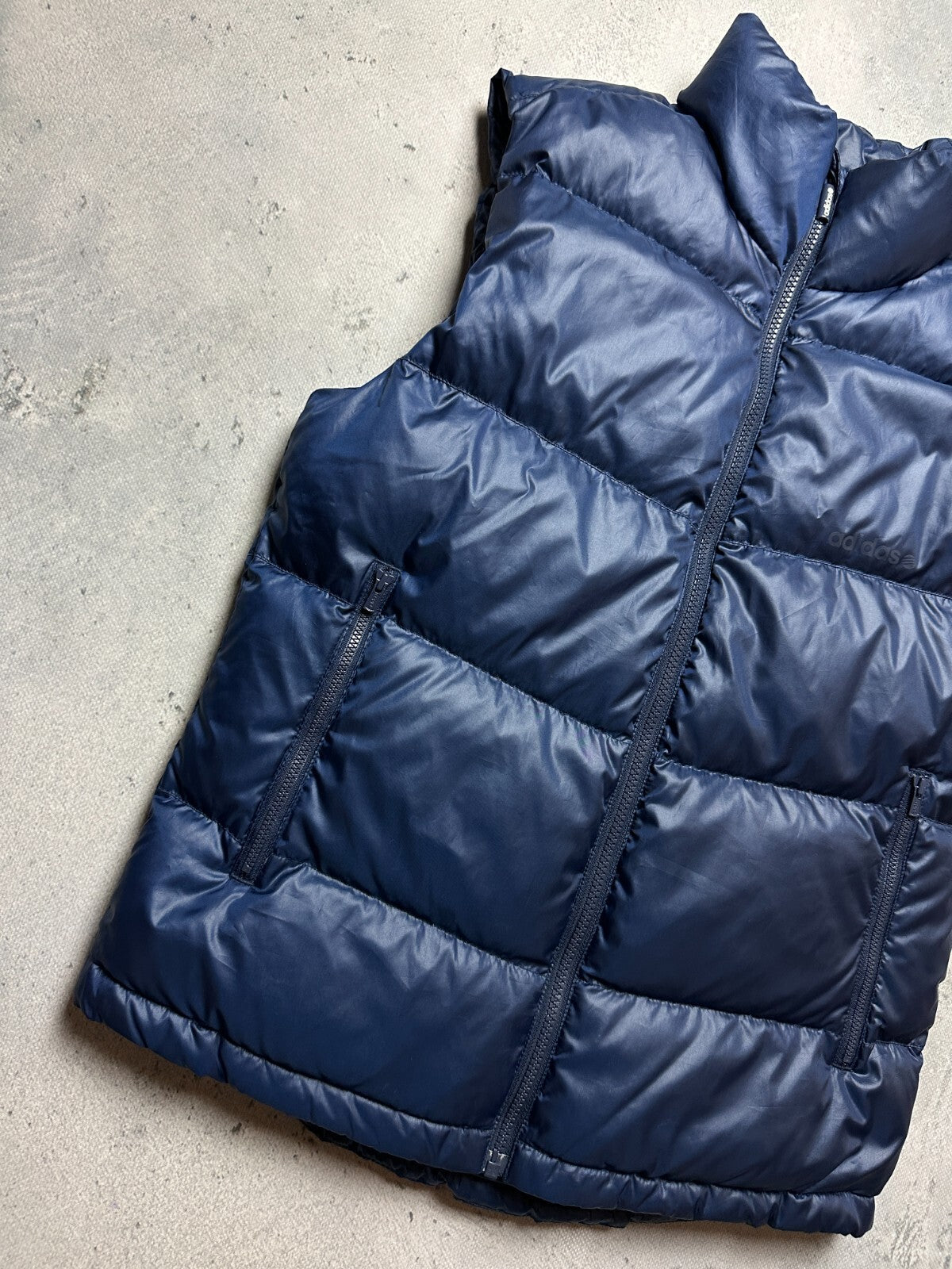 Adidas Neo Puffer Down Vest Gilet Duck Down y2k Hype
