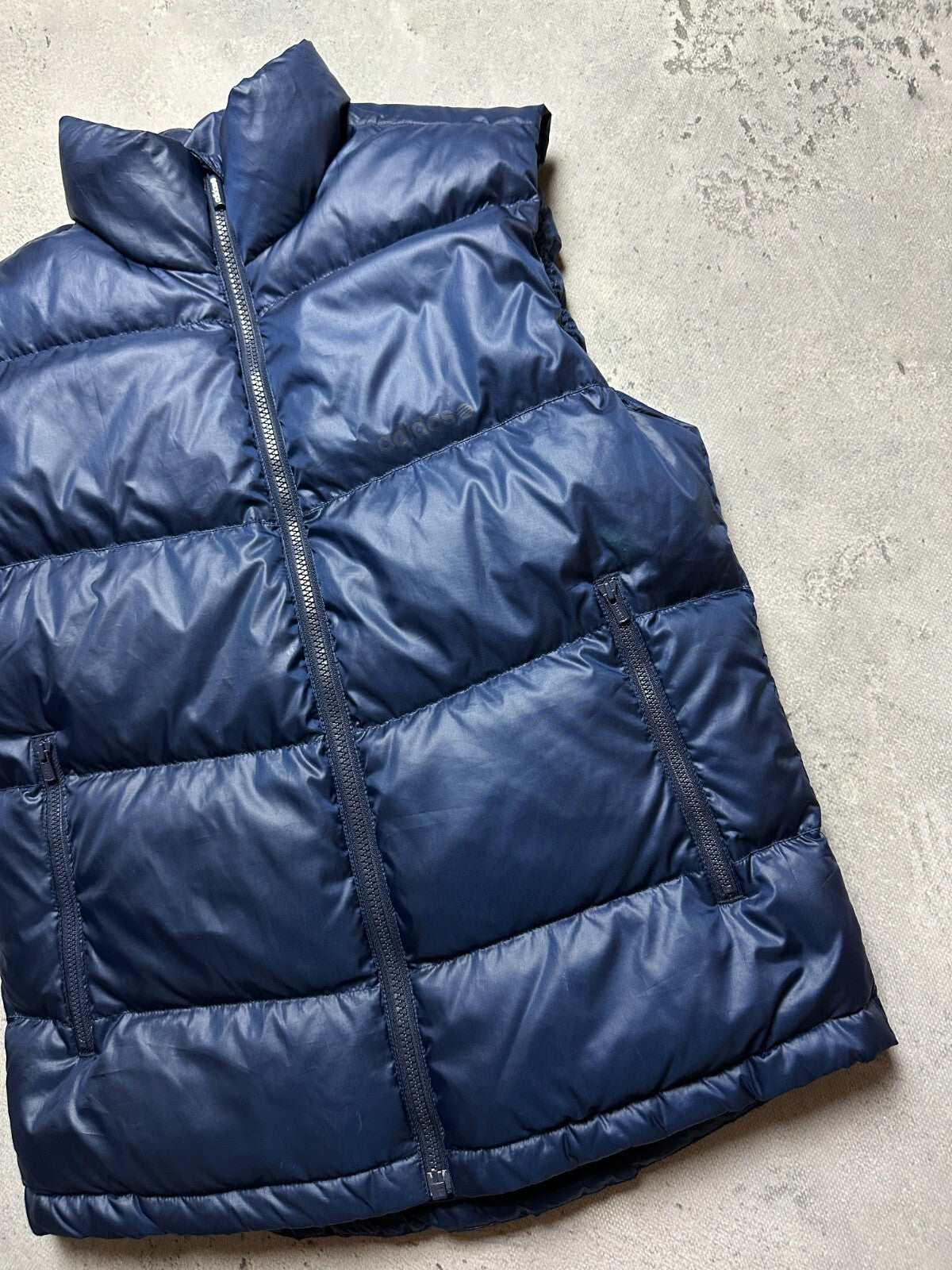 Adidas Neo Puffer Down Vest Gilet Duck Down y2k Hype